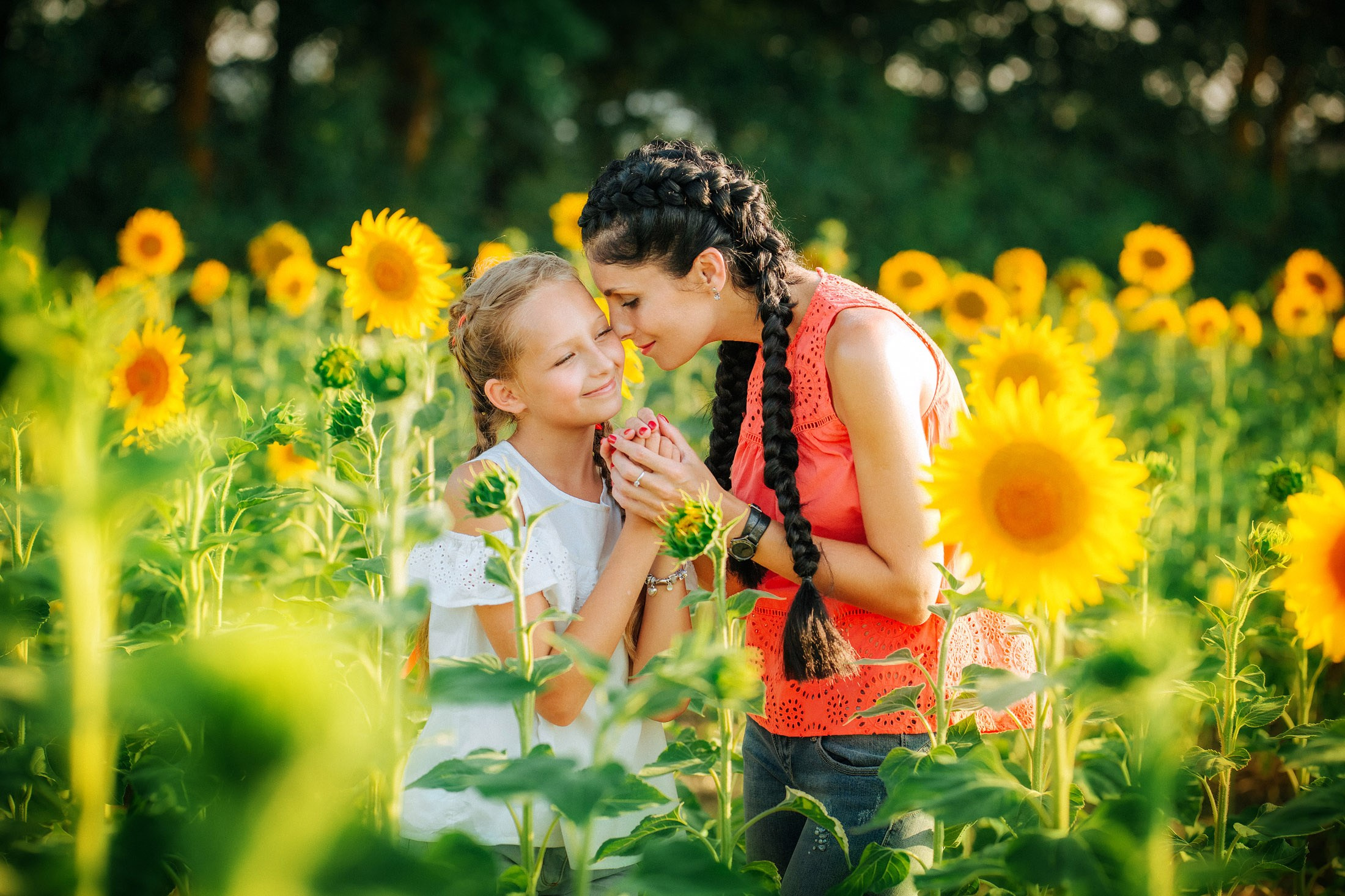 Подсолнухи!. Семейный, детский, свадебный, фотограф в городе Анапа
