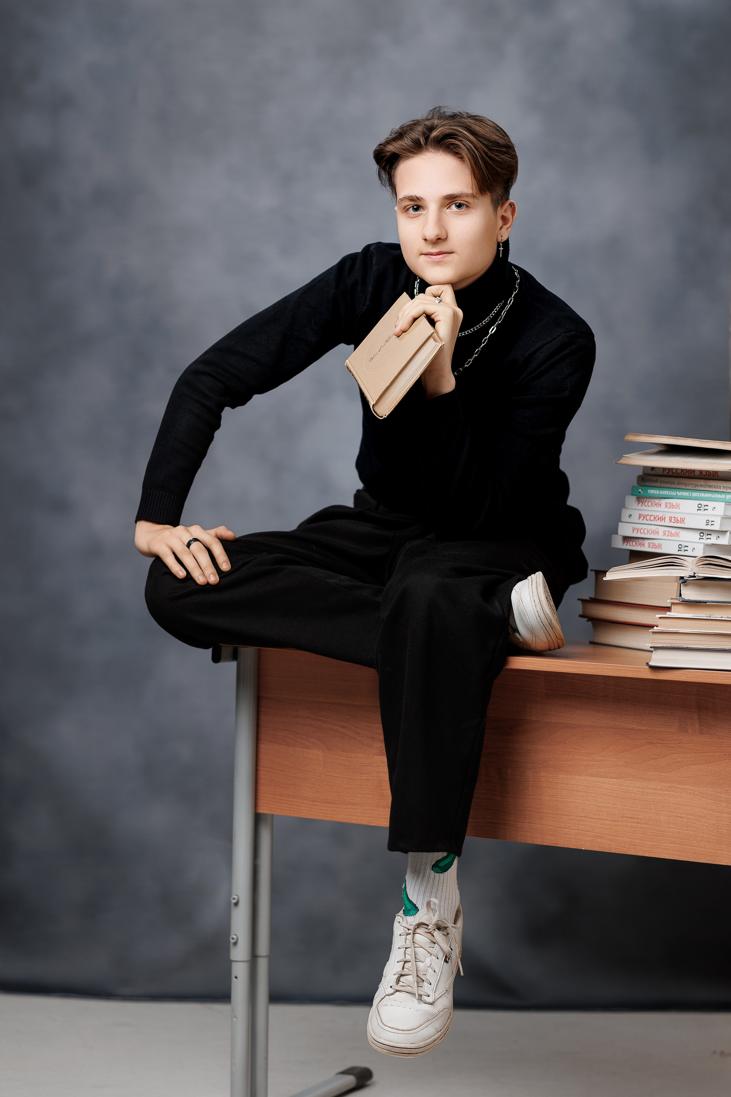 Портреты на однотонном фоне. Семейный и детский фотограф Комина Елена, Власиха, Одинцово