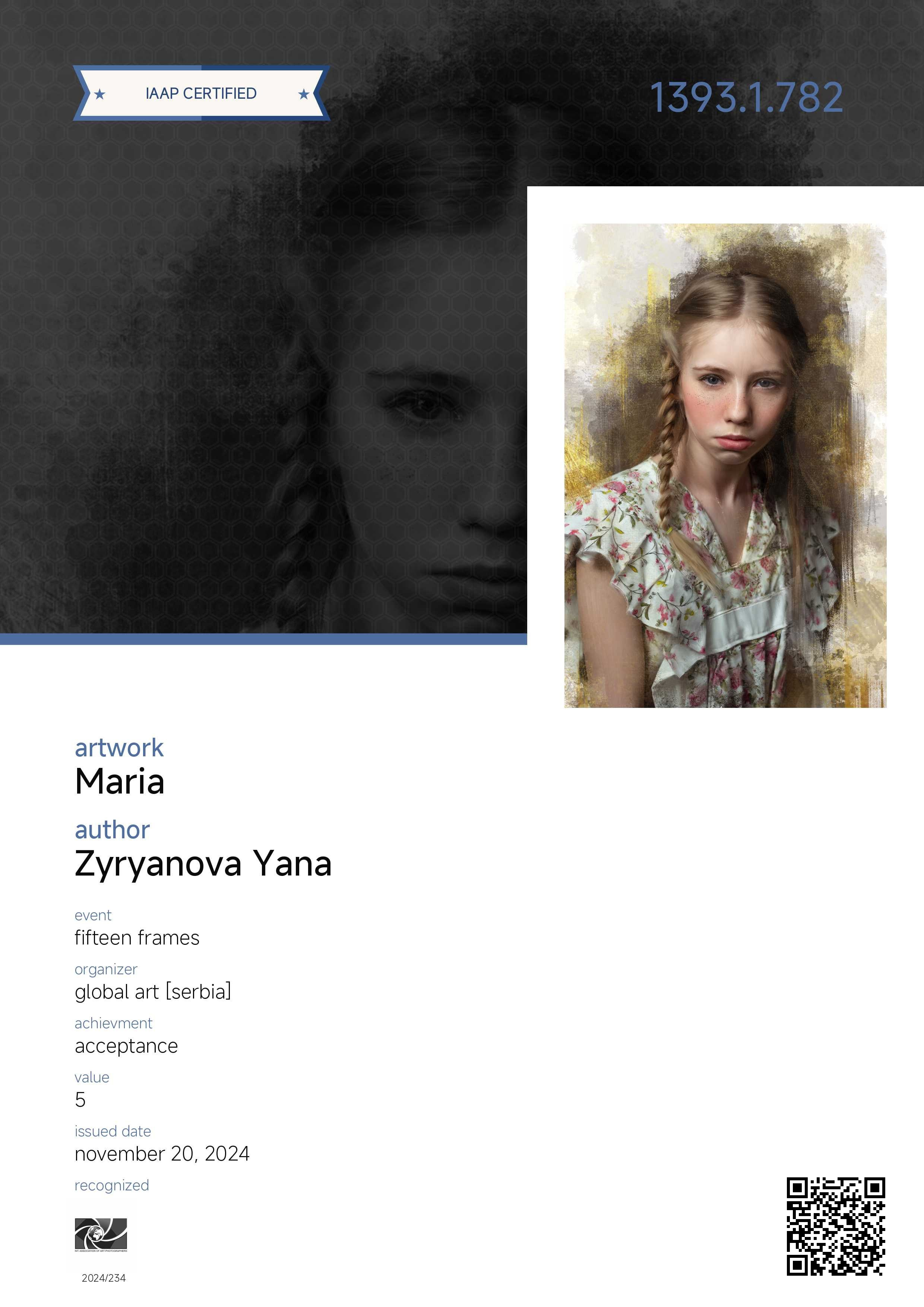 Дипломы. Фотограф Зырянова Яна, Снежинск, Екатеринбург, Челябинск