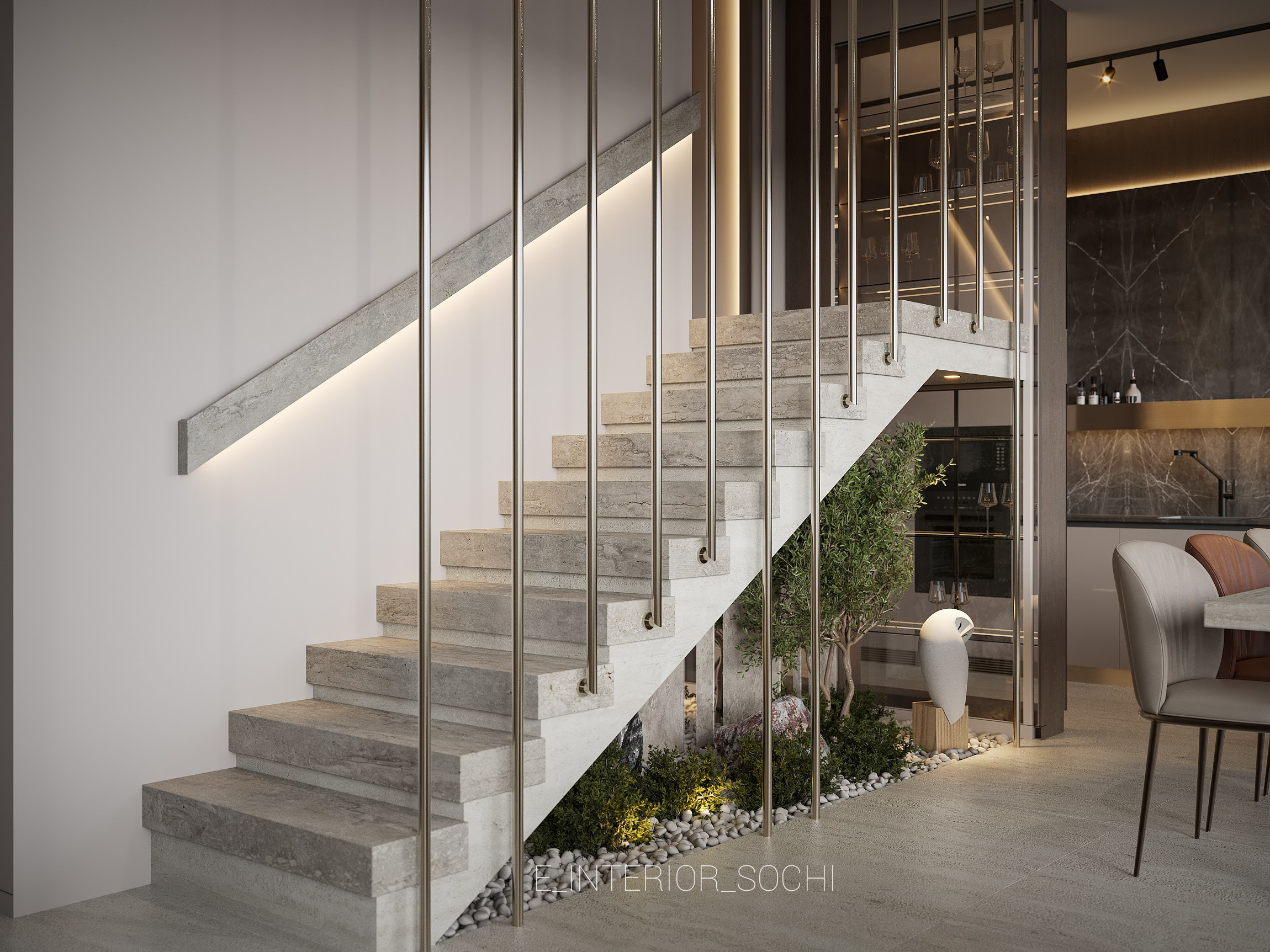 WINGSKY-STONEWOOD. Дизайн интерьера Евгения Тисленко