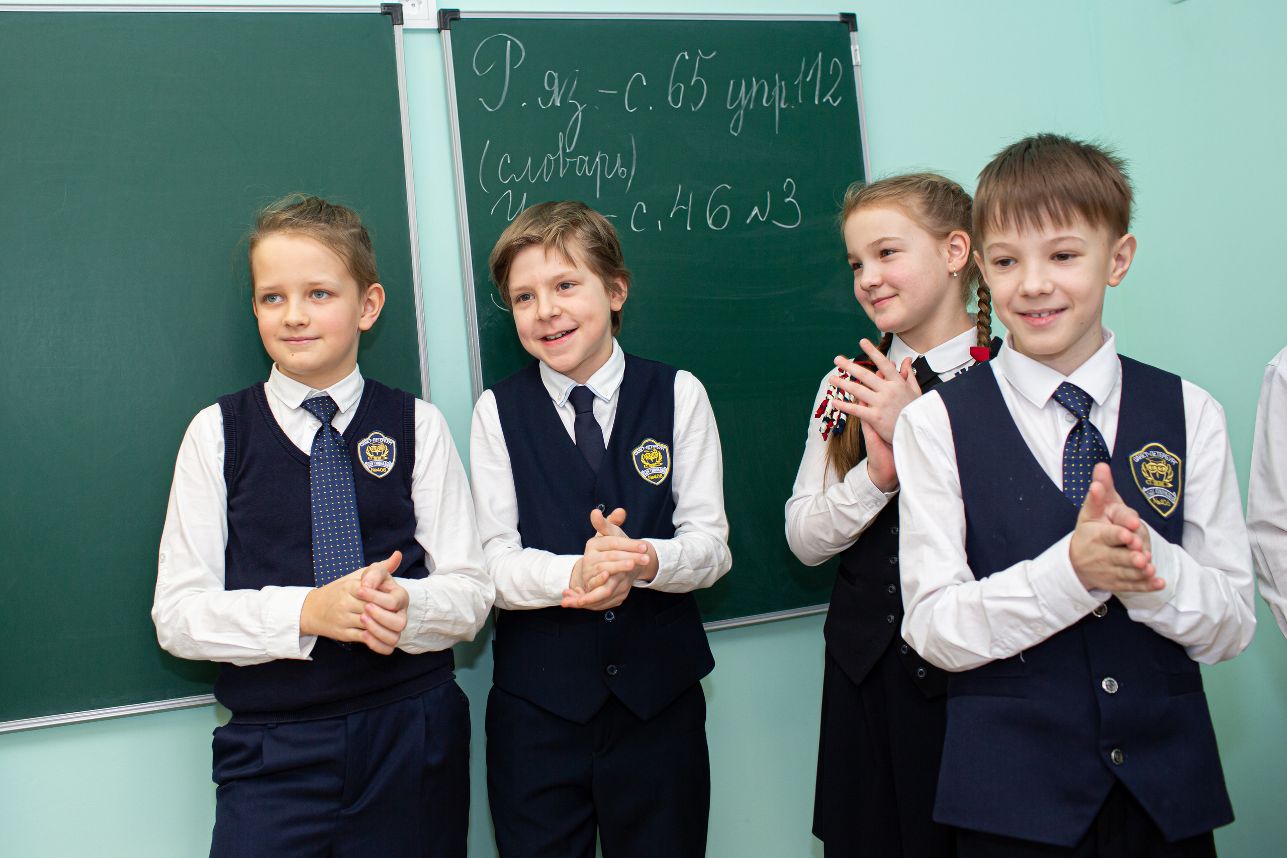 Фотосъёмка для выпускных альбомов из начальной школы. Свадебный, семейный, детский фотограф в Санкт-Петербурге