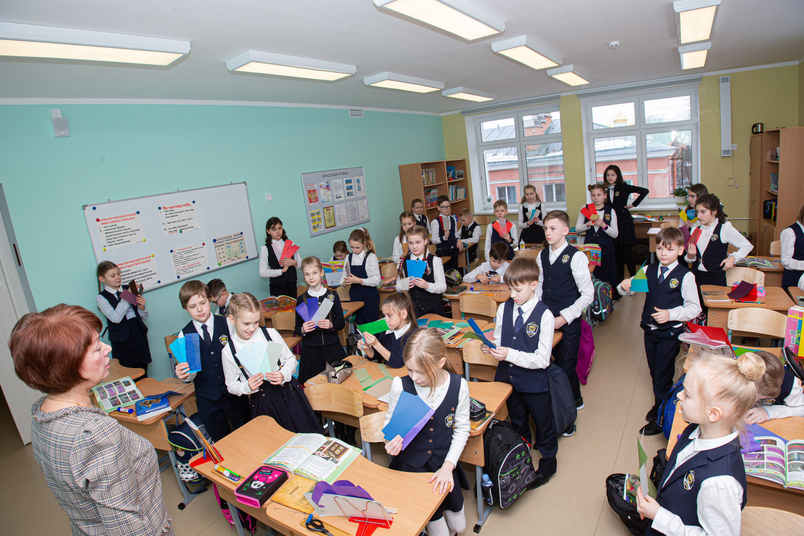 Фотосъёмка для выпускных альбомов из начальной школы. Свадебный, семейный, детский фотограф в Санкт-Петербурге