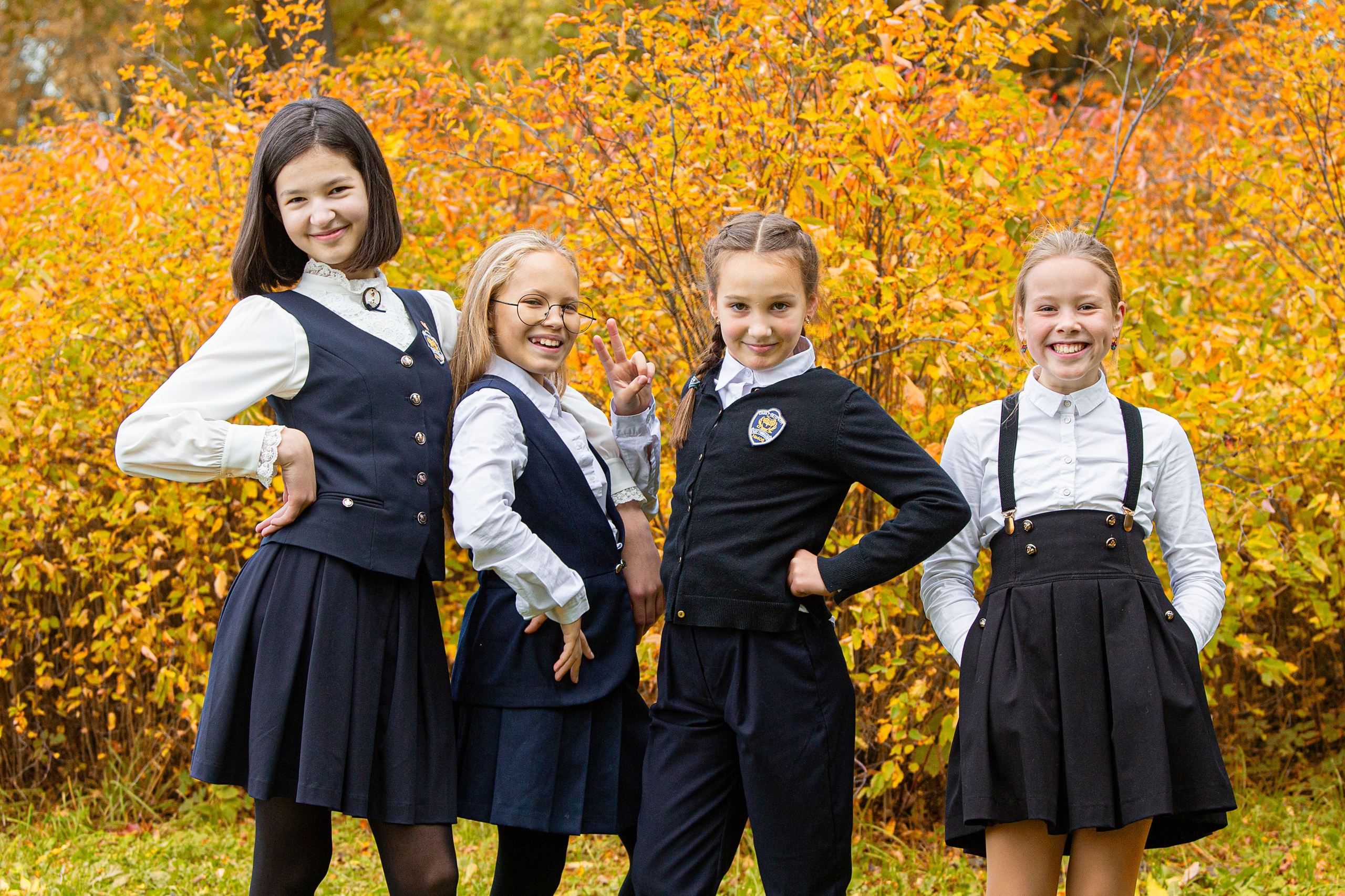 Фотосъёмка для выпускных альбомов из начальной школы. Свадебный, семейный, детский фотограф в Санкт-Петербурге