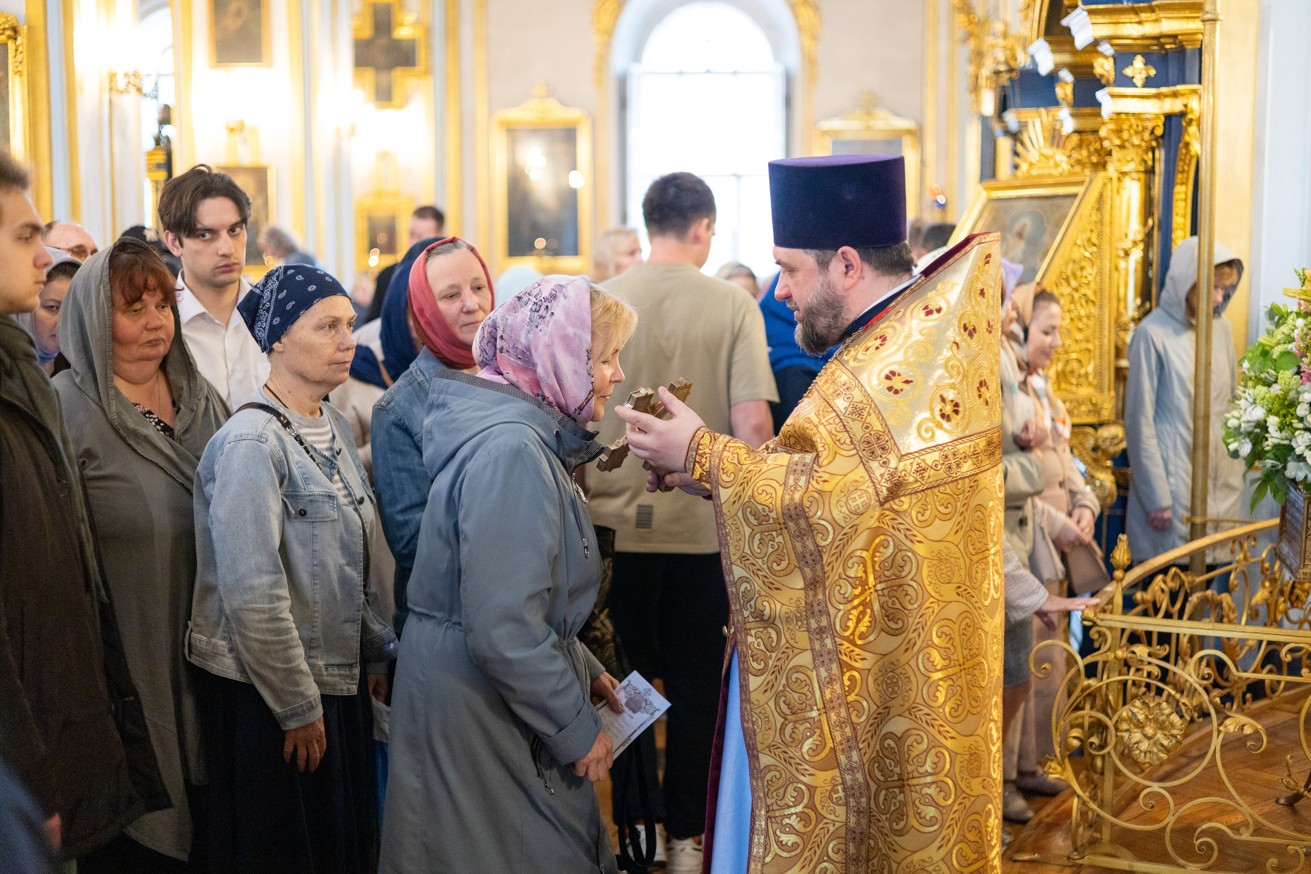 НЕДЕЛЯ 4-Я ПО ПЯТИДЕСЯТНИЦЕ. ГЛАС 3-Й. ВЛАДИМИРСКОЙ ИКОНЫ БОЖИЕЙ МАТЕРИ. НИКОЛО-БОГОЯВЛЕНСКИЙ МОРСКОЙ СОБОР