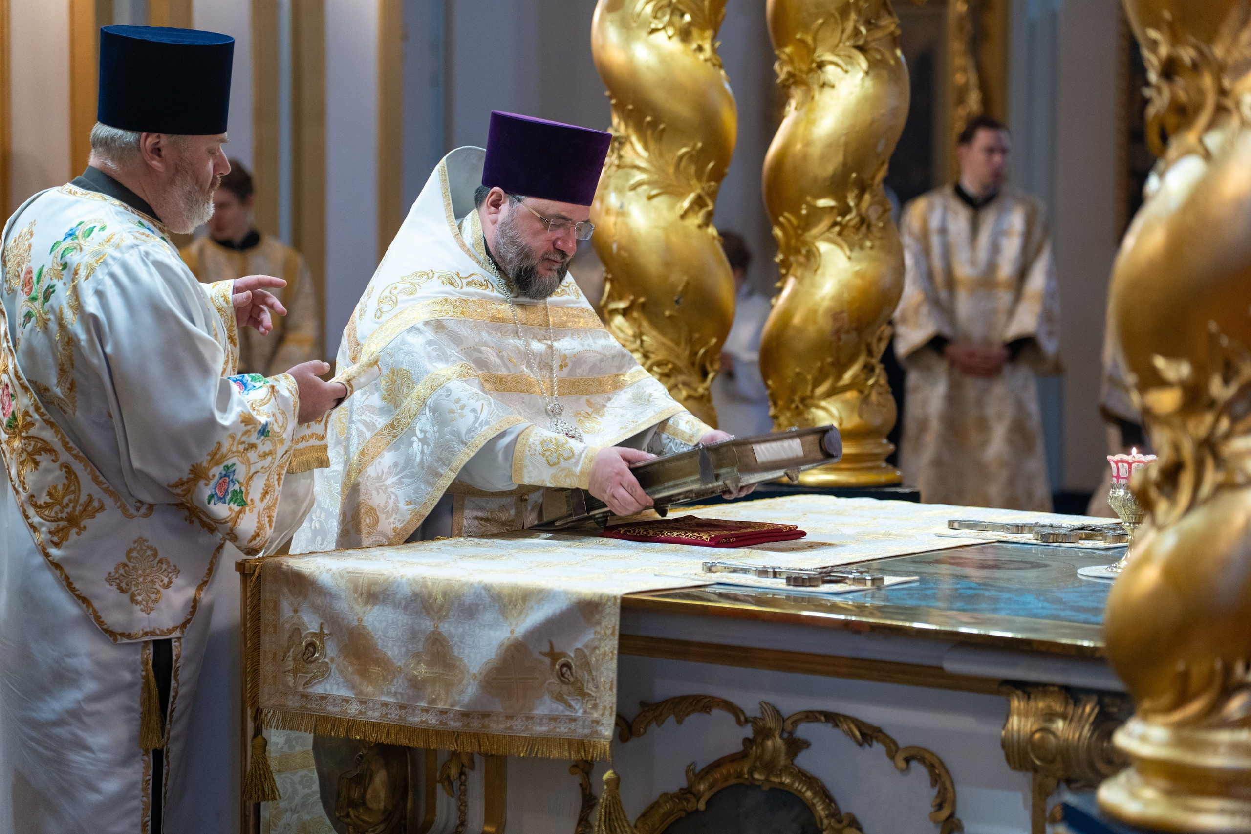 Неделя 31-я по Пятидесятнице, по Рождестве Христовом. Попразднство Рождества Христова. Правв. Иосифа Обручника, Давида царя и Иакова. НИКОЛО-БОГОЯВЛЕНСКИЙ МОРСКОЙ СОБОР