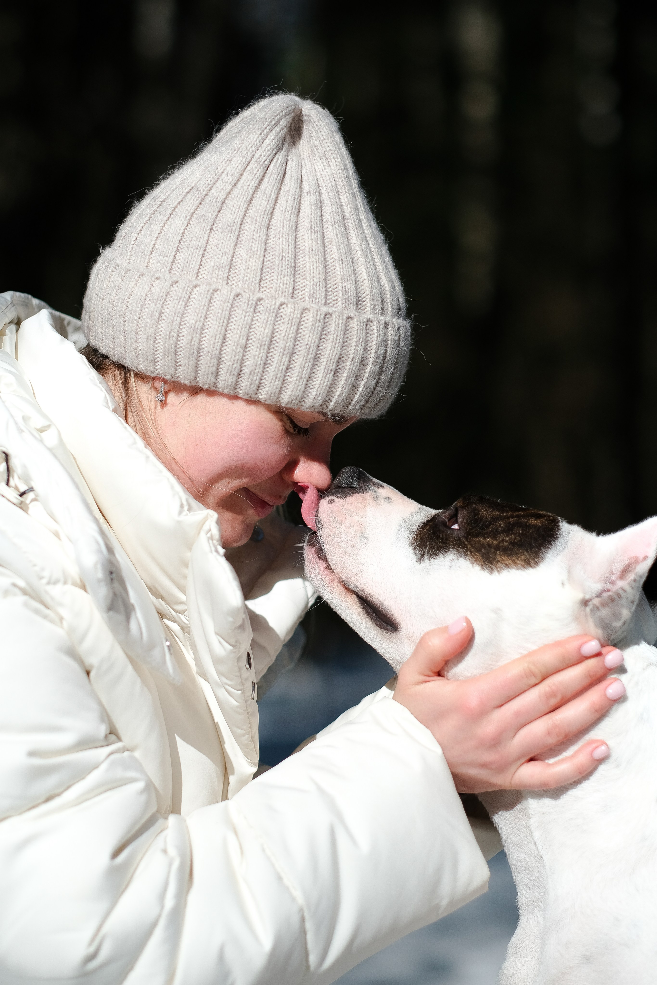 Женя, Афра и Молли. Фотограф и видеограф анималист Аганина Дарья