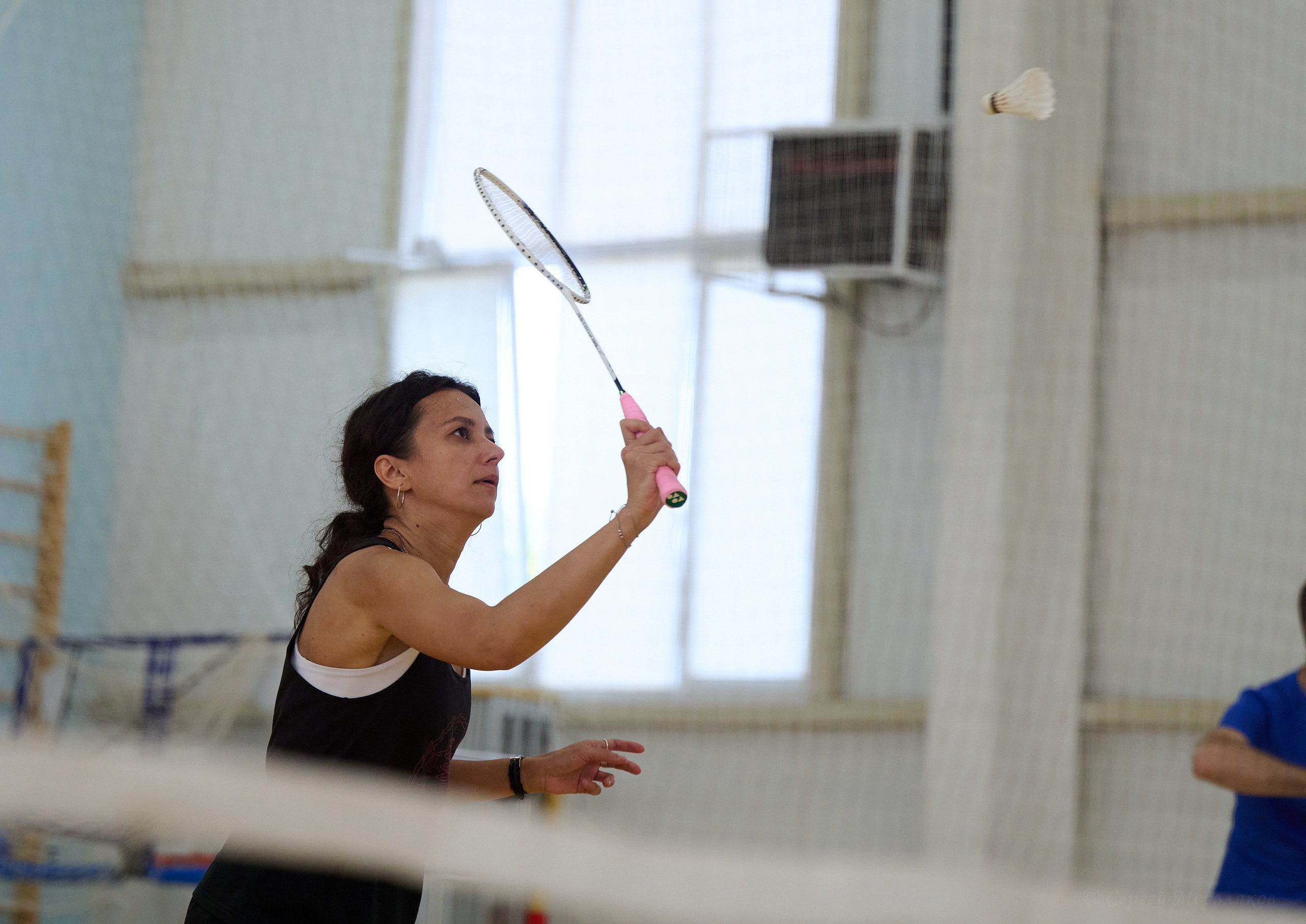 Бадминтон. Мастер-класс Любови Сухановой. Ижевск. 20.07.2024. Спортивный репортажный фотограф в Ижевске Сергей Мерзляков