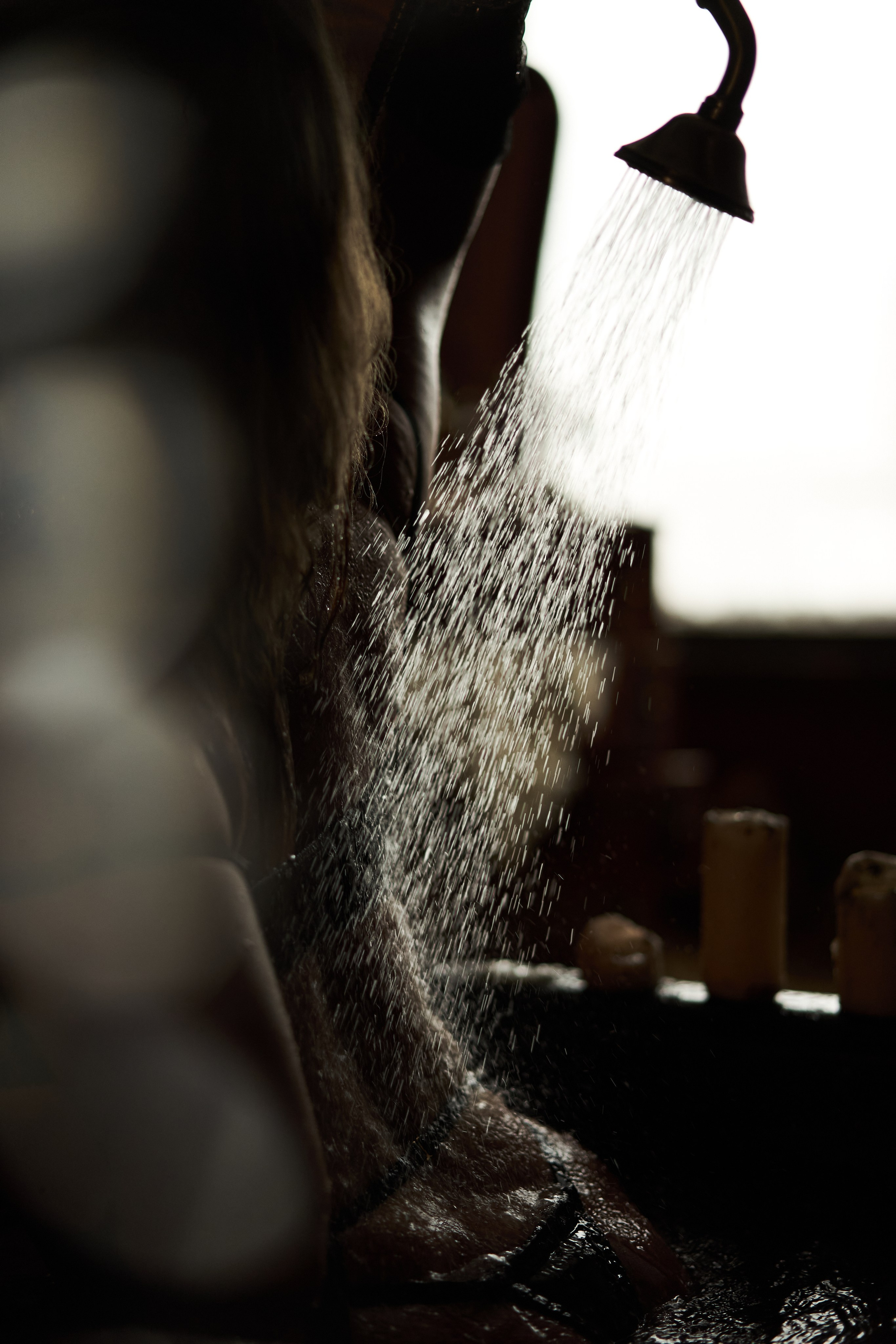 Будуарная фотосессия в студии с водой. Фотограф Екатеринбург Кокшарова Александра