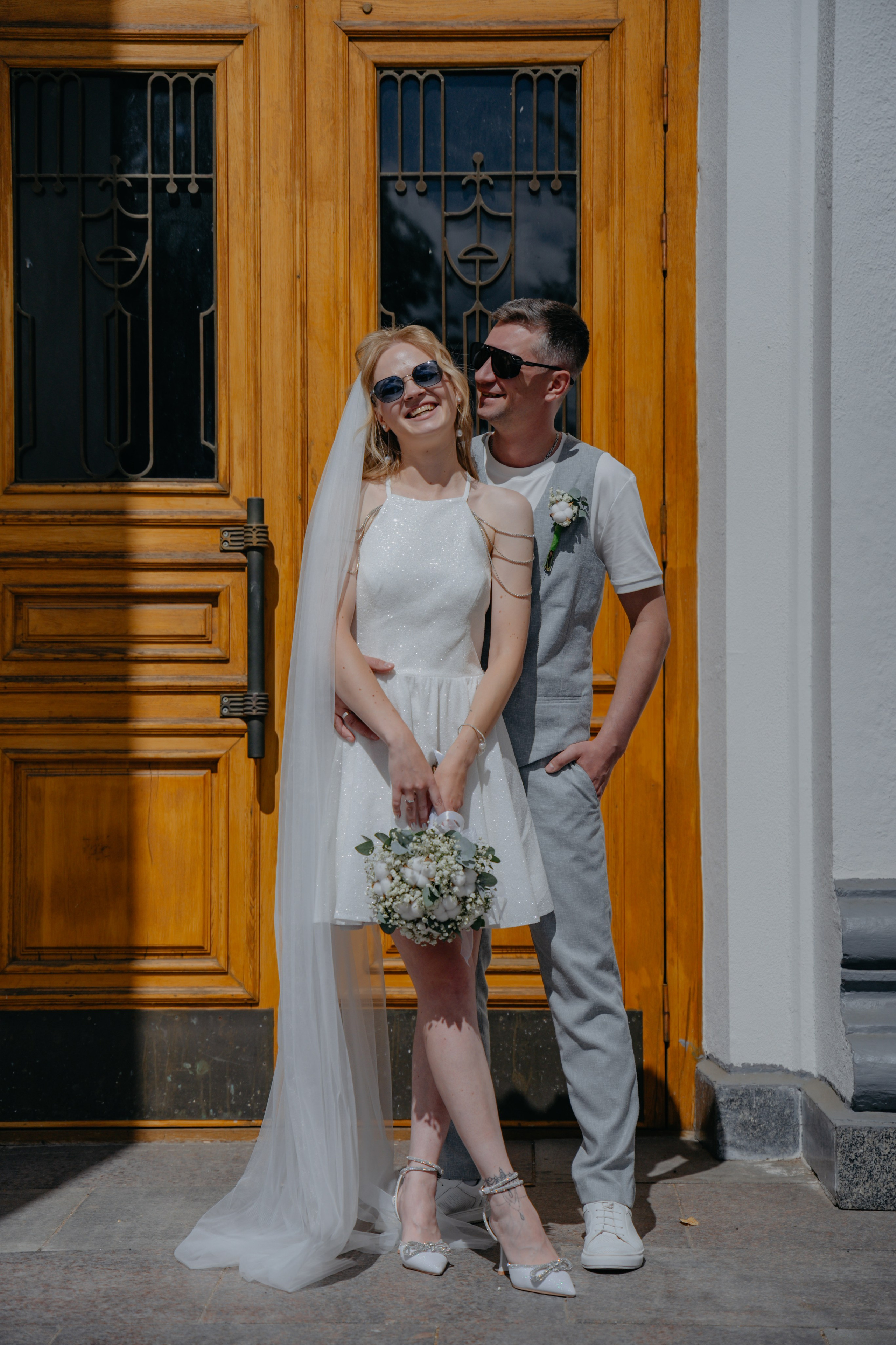 Марина и Владимир. Самокатное настроение