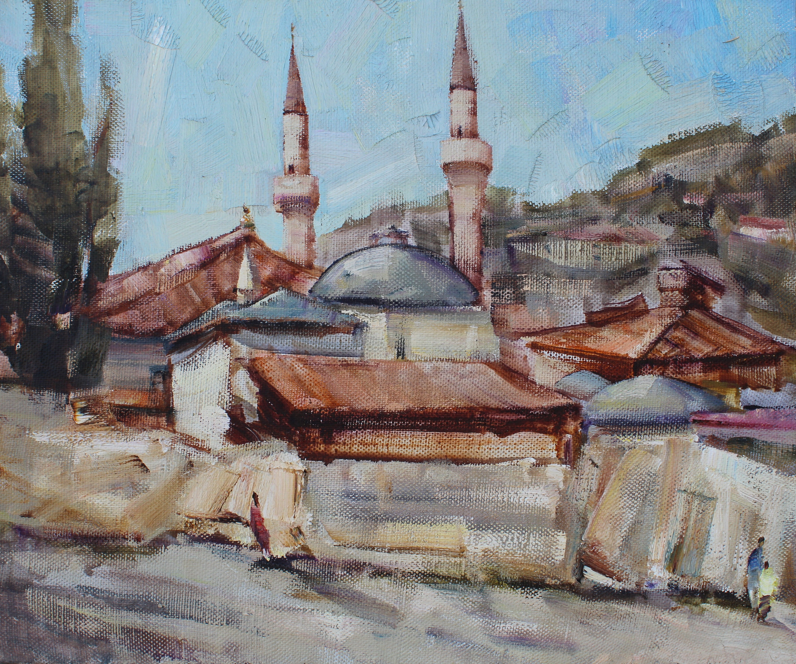 "Бахчисарай". 2025. Холст, масло. 50х60 см. Цена: 20000 руб. (В частной коллекции)
