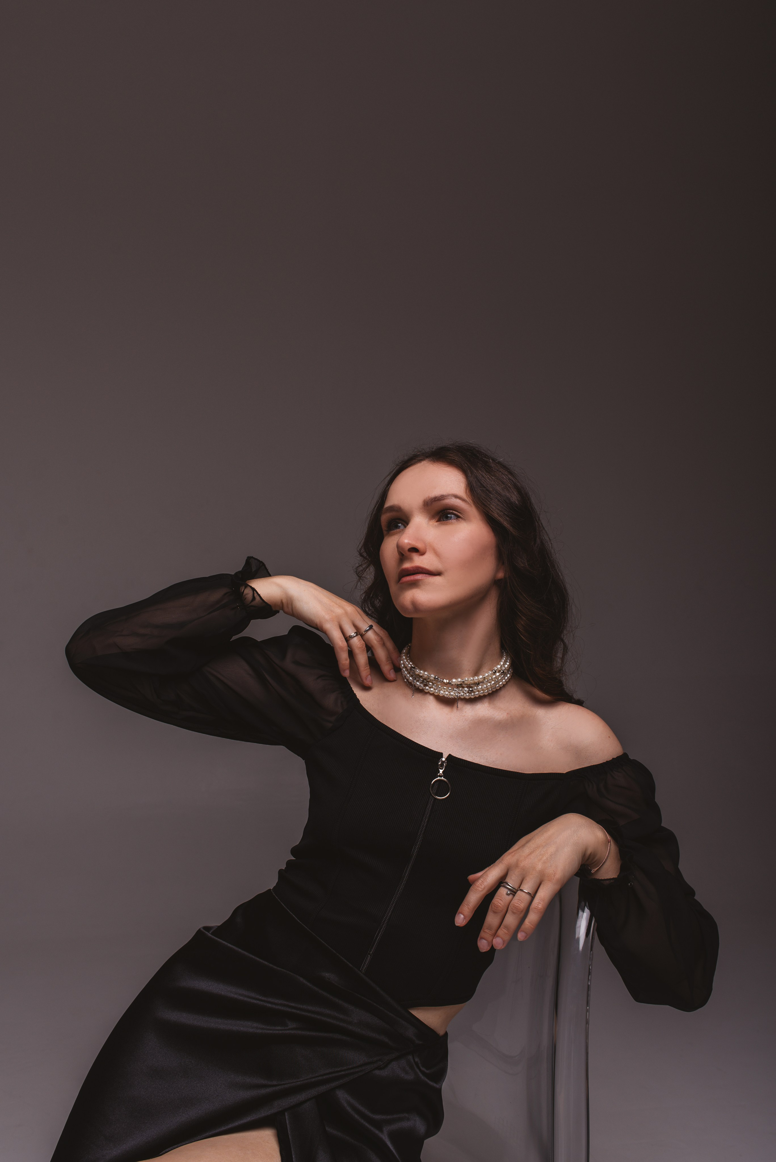 Шикарная женщина. Сайт портфолио