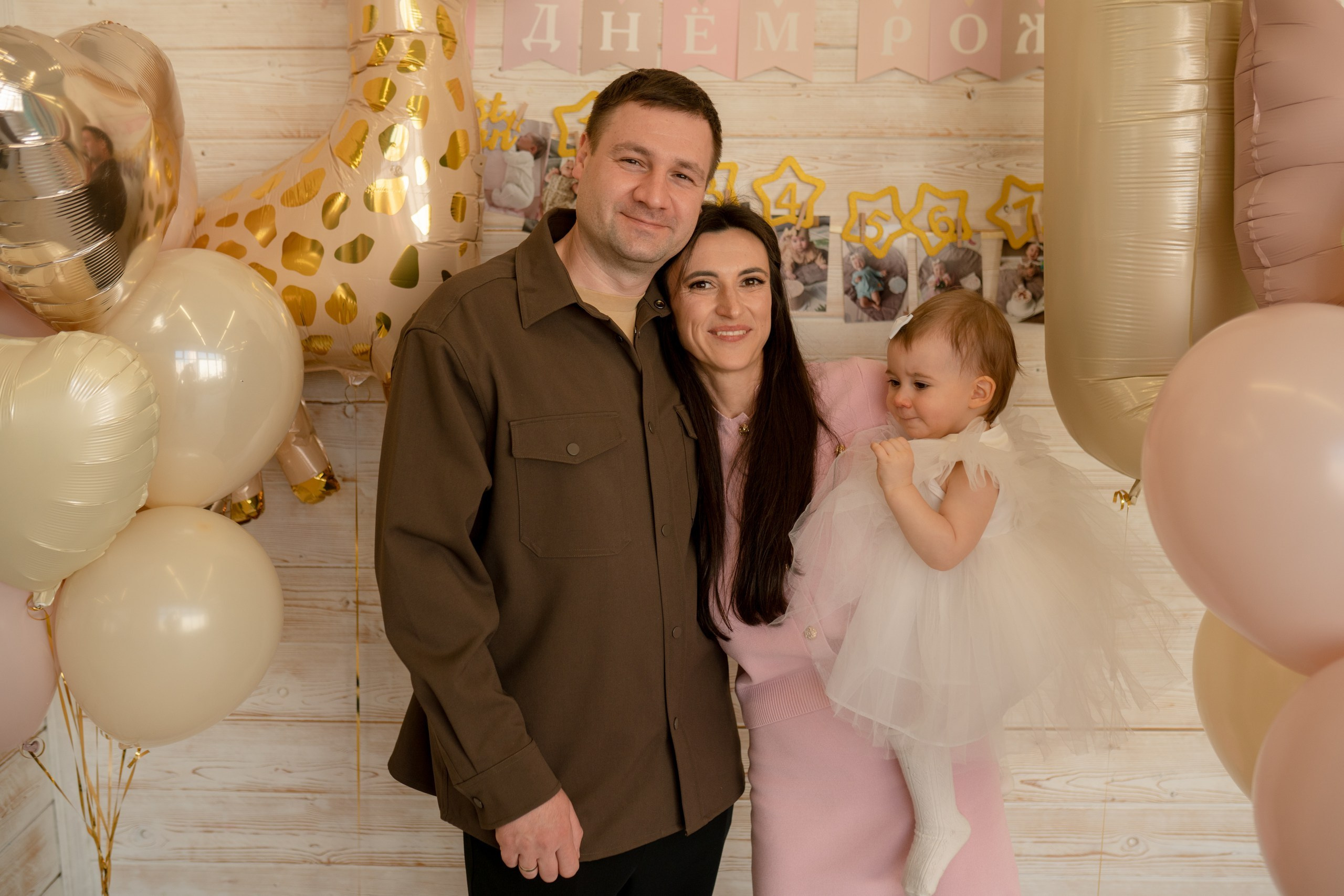 Кире 1 годик. Семейный фотограф в Москве Лилия Лебедева