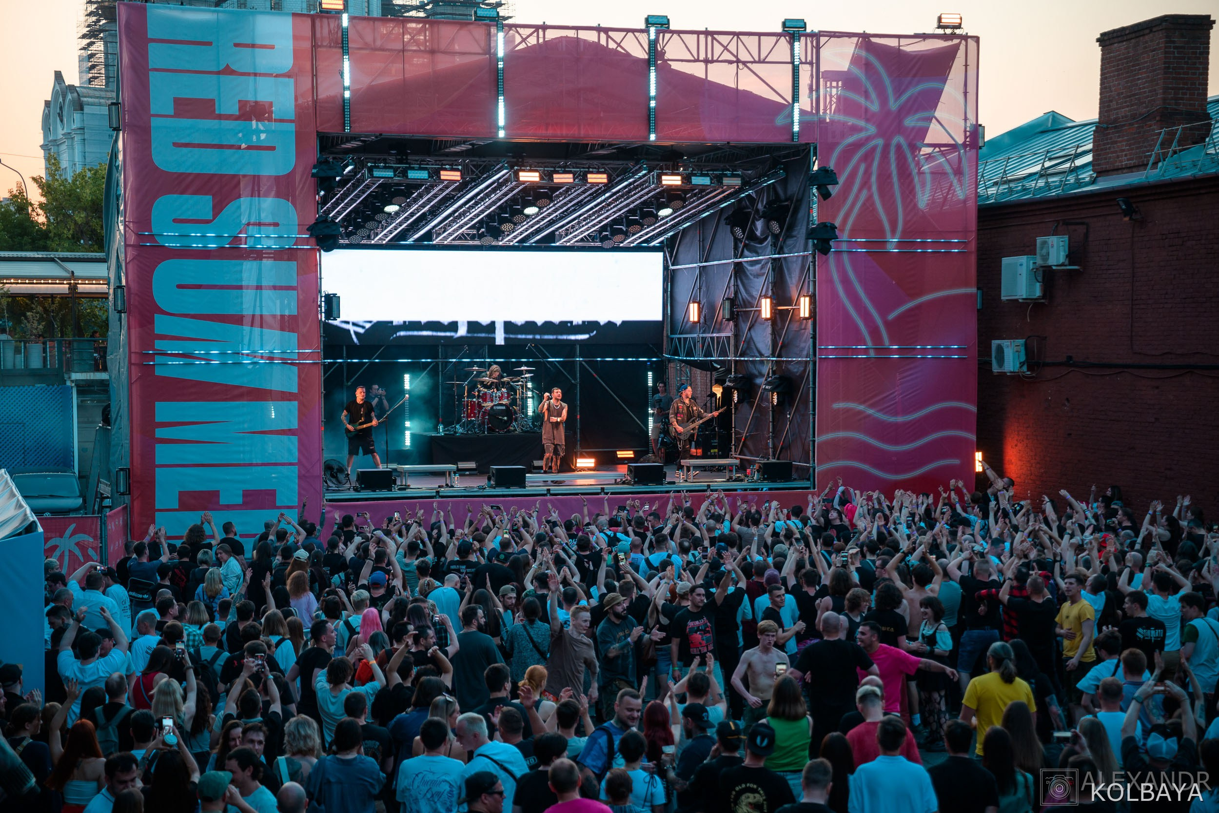 Концерт Stigmata на Red Summer (09.07.2025). Концертный и театральный репортажный фотограф в Москве Александр Колбая