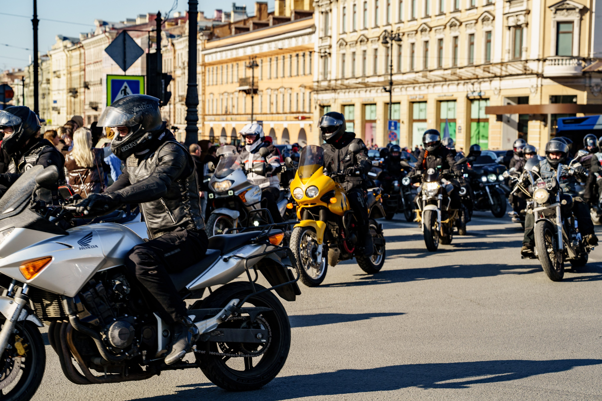 Прохват мотоклуба Norman Riders ч.1. Концертный и репортажный фотограф в Санкт-Петербурге Слава Пахомов