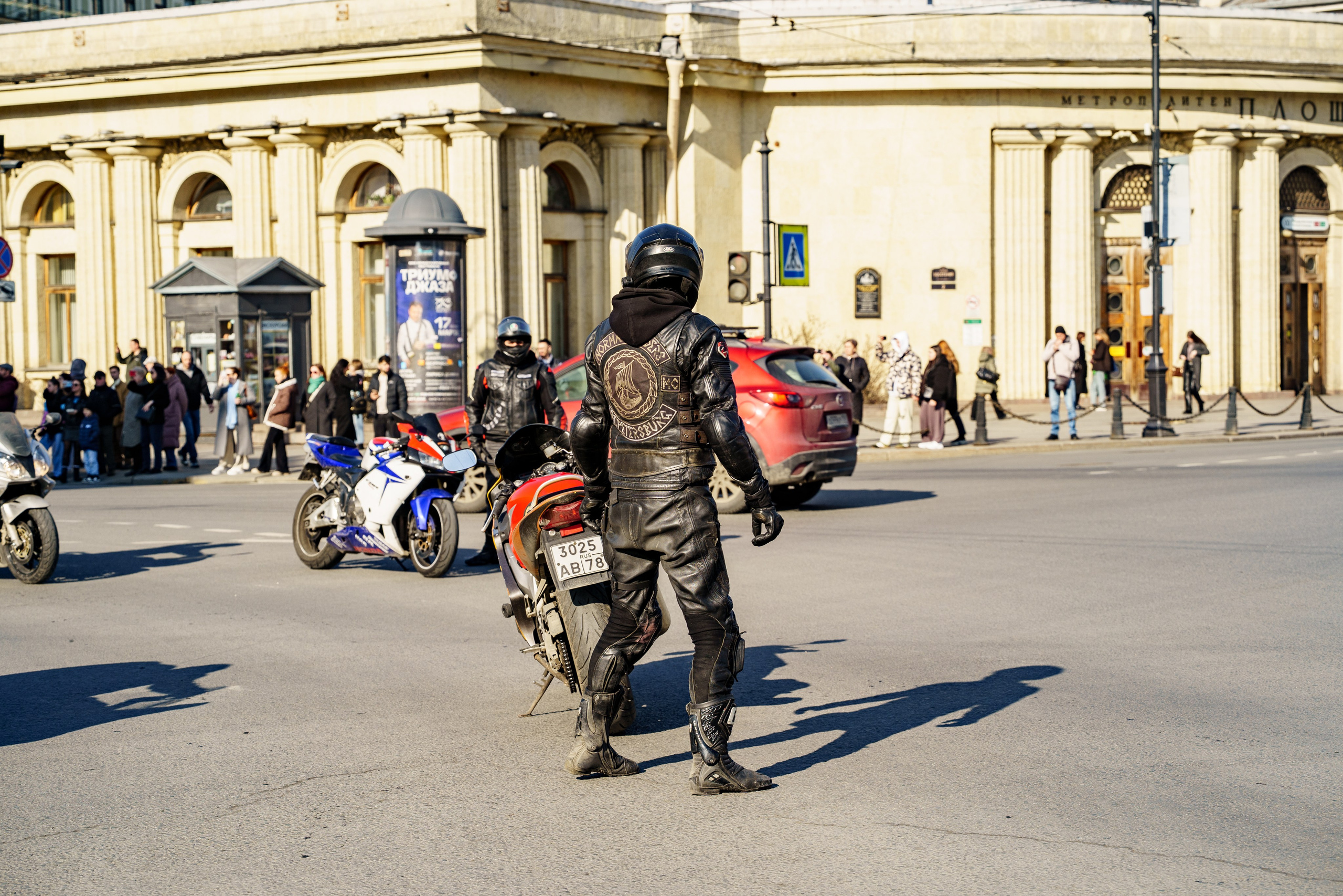 Прохват мотоклуба Norman Riders ч.1. Концертный и репортажный фотограф в Санкт-Петербурге Слава Пахомов