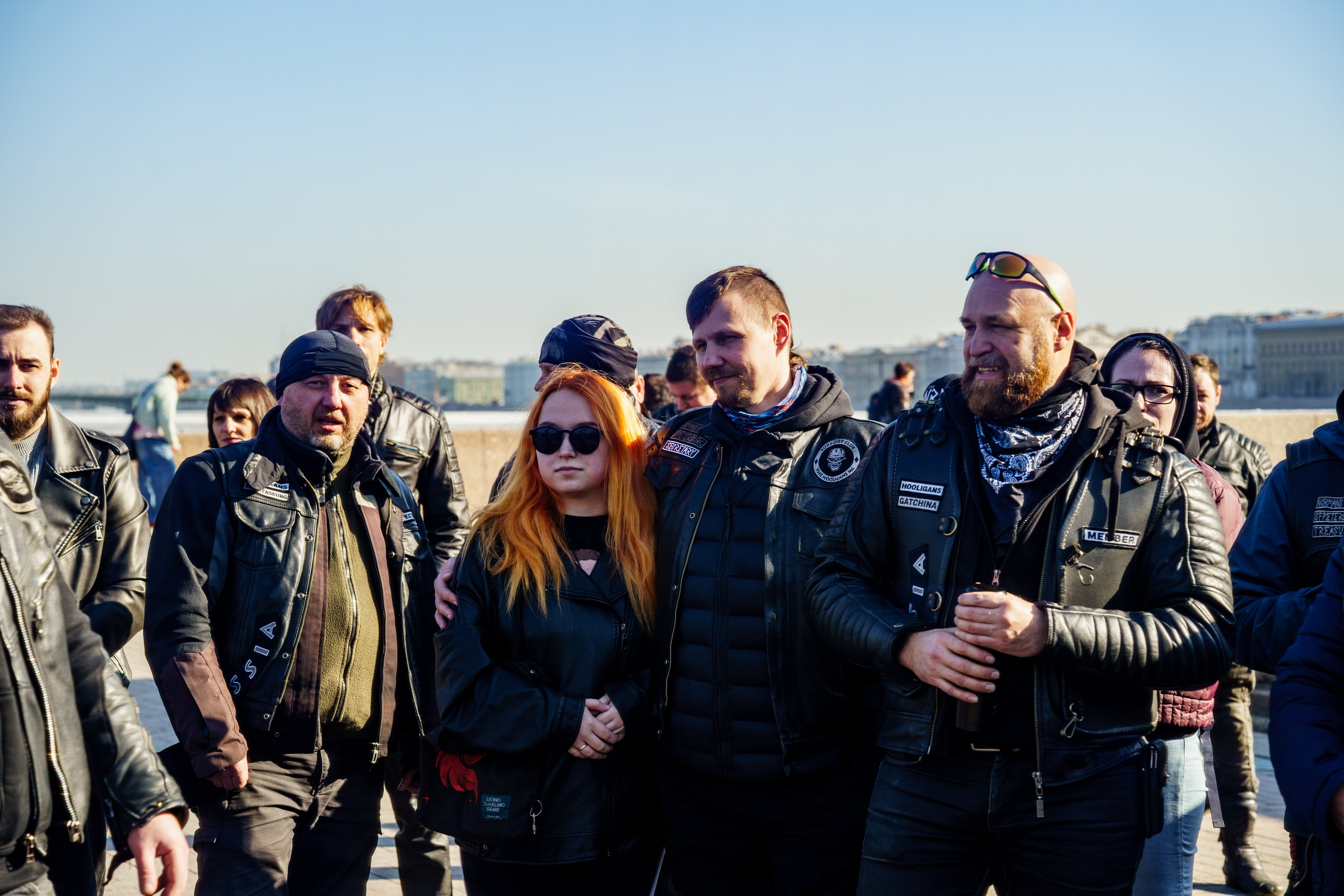 Прохват мотоклуба Norman Riders ч.1. Концертный и репортажный фотограф в Санкт-Петербурге Слава Пахомов