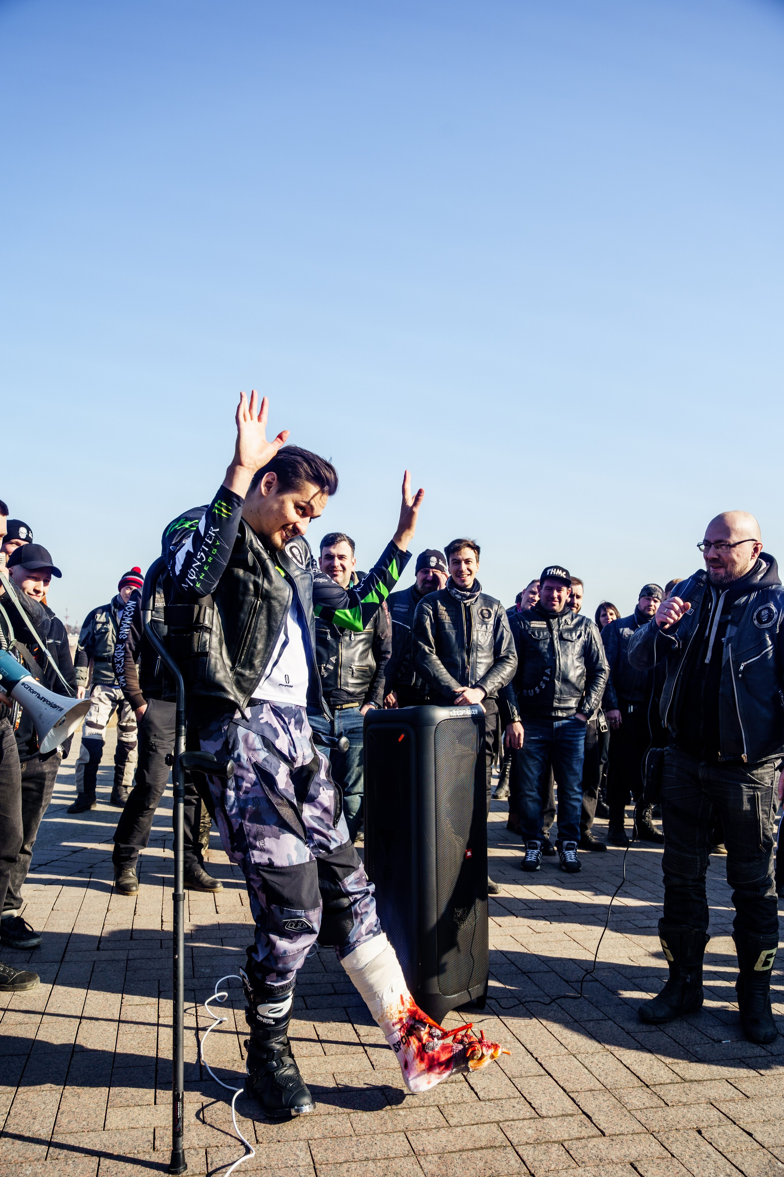 Прохват мотоклуба Norman Riders ч.1. Концертный и репортажный фотограф в Санкт-Петербурге Слава Пахомов