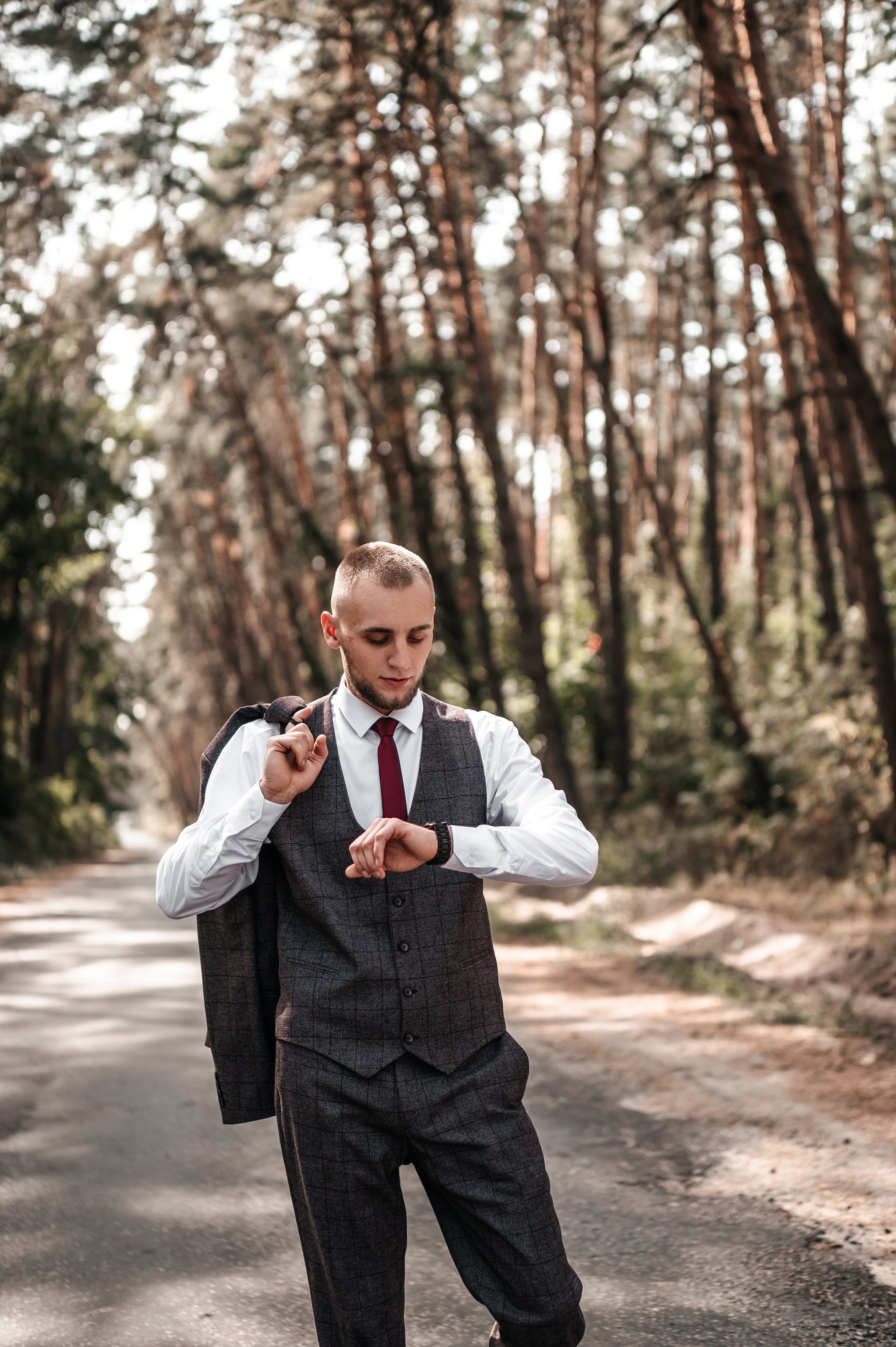 Максим и Наталья. Сборы, прогулка. Фотограф Екатерина Бочарникова