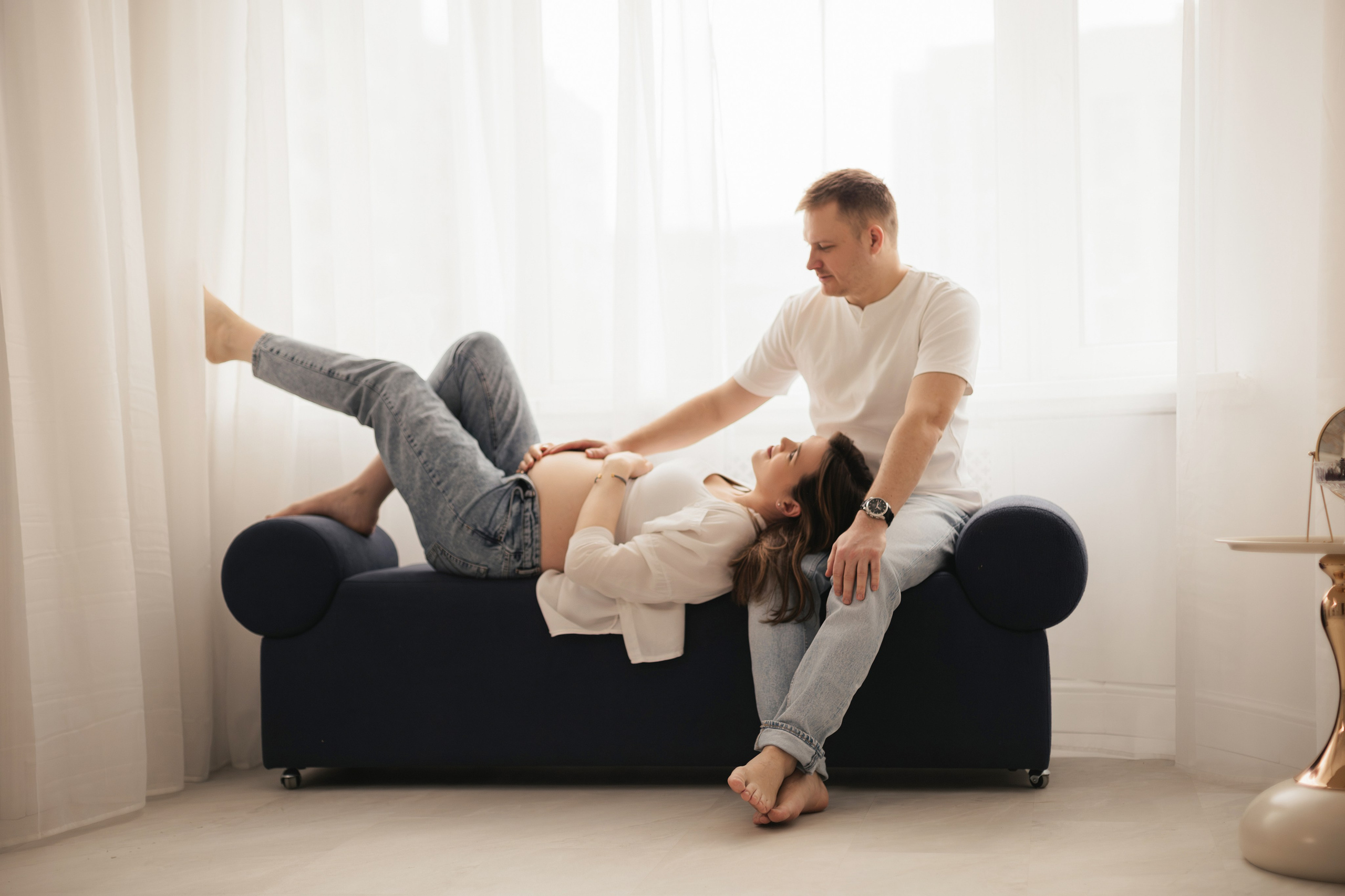 Дарья. Анастасия, Фотограф женского портрета и беременности в стиле vogue