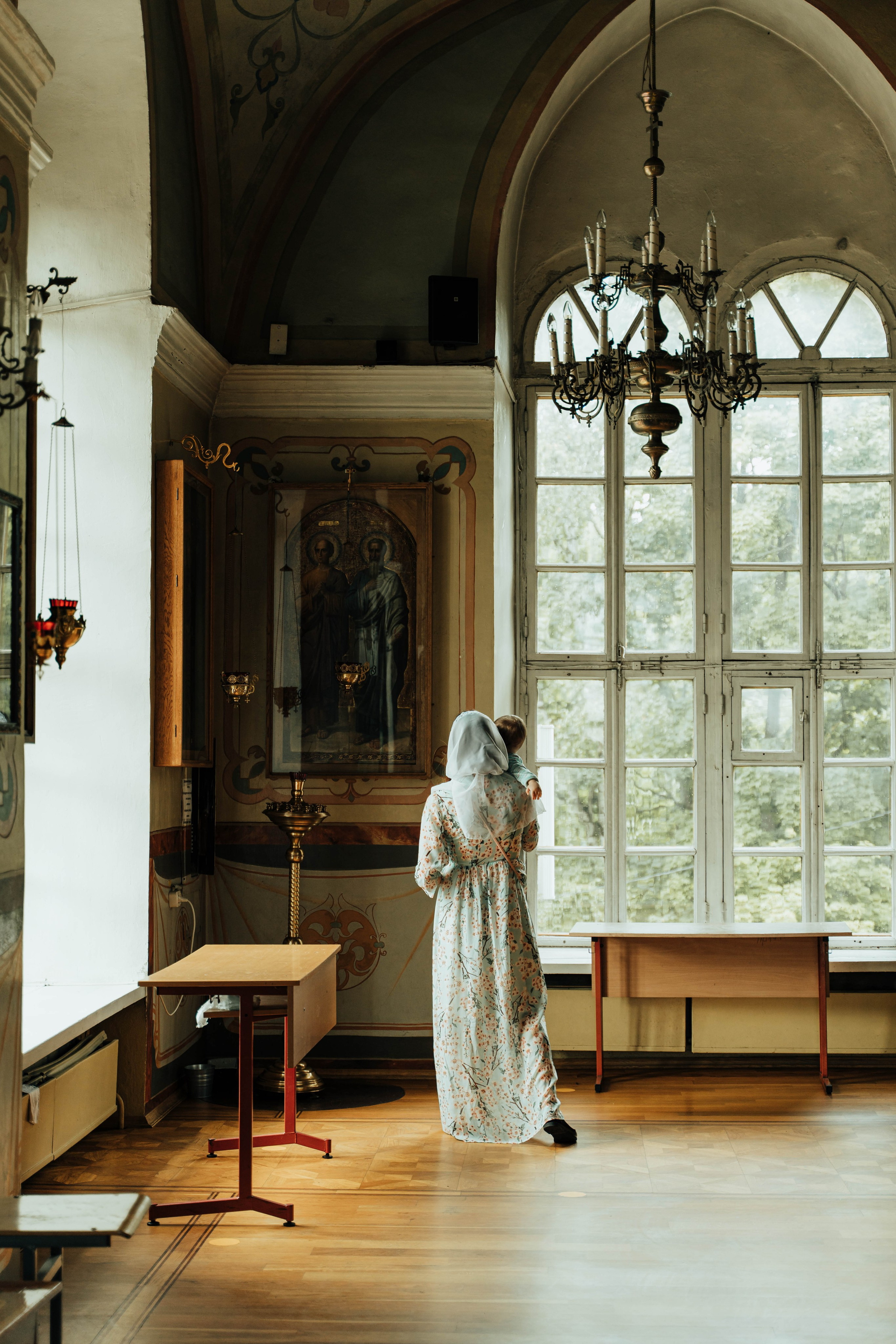 Крещение Никиты. Фотограф Елизавета Савина