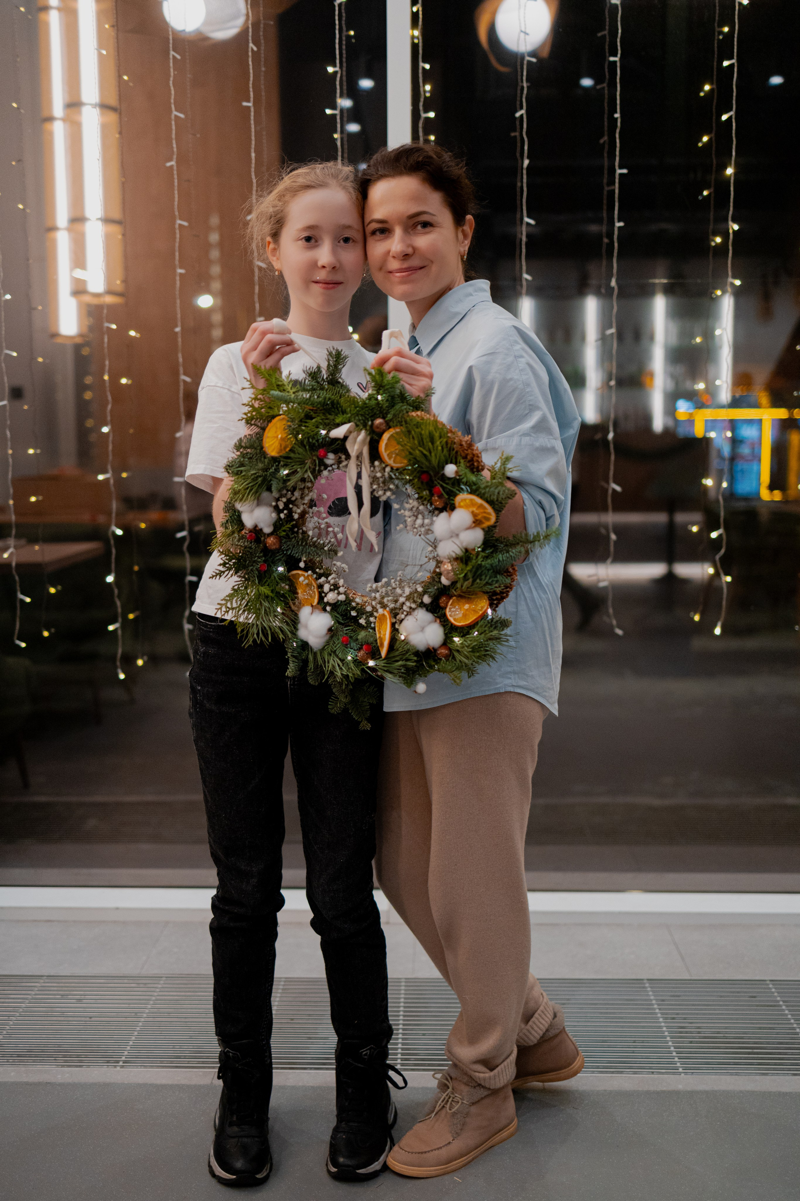 Мк Новогодний Венок. Анастасия Ракчеева Художник