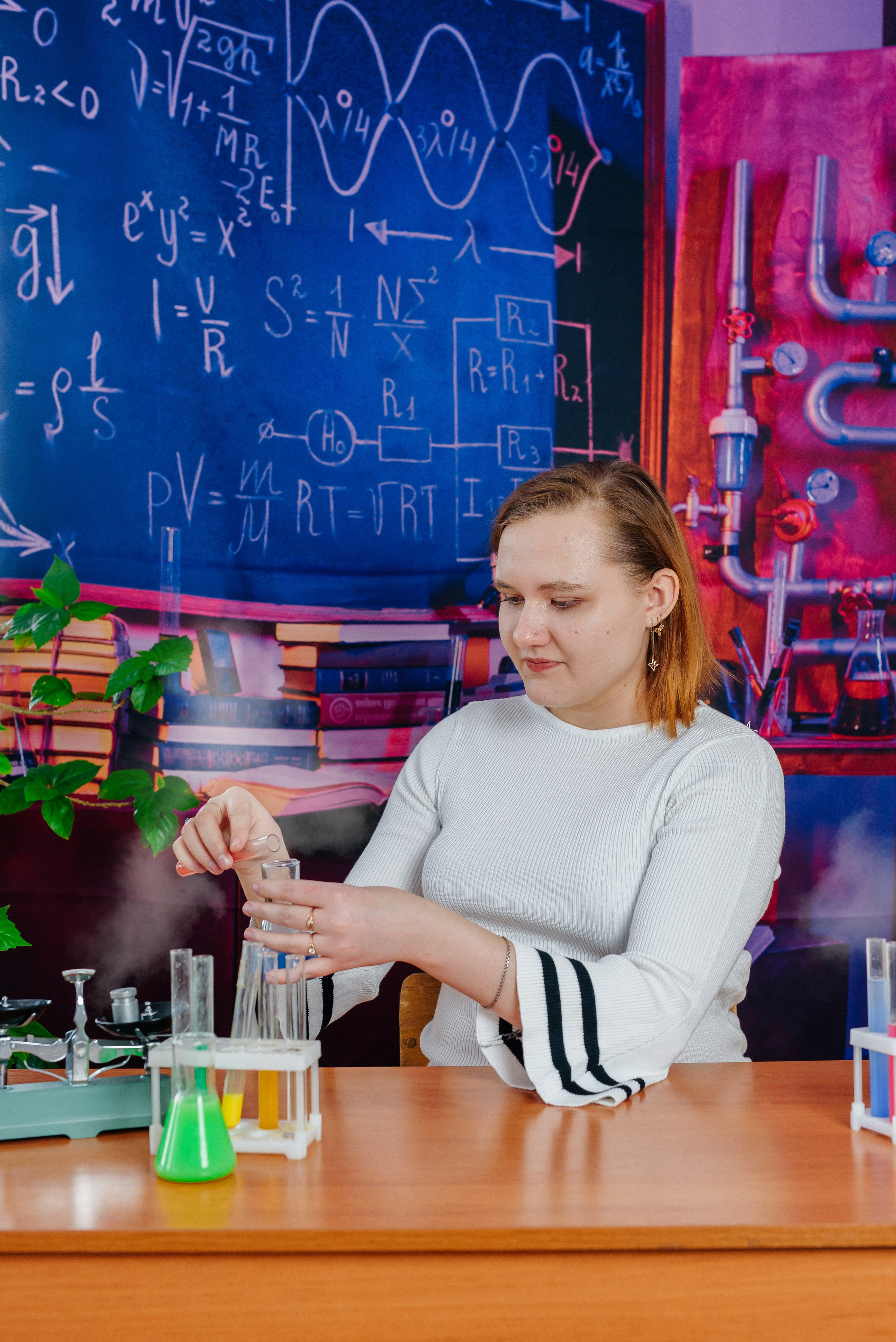 Урок химии. Семейный фотограф в Барнауле