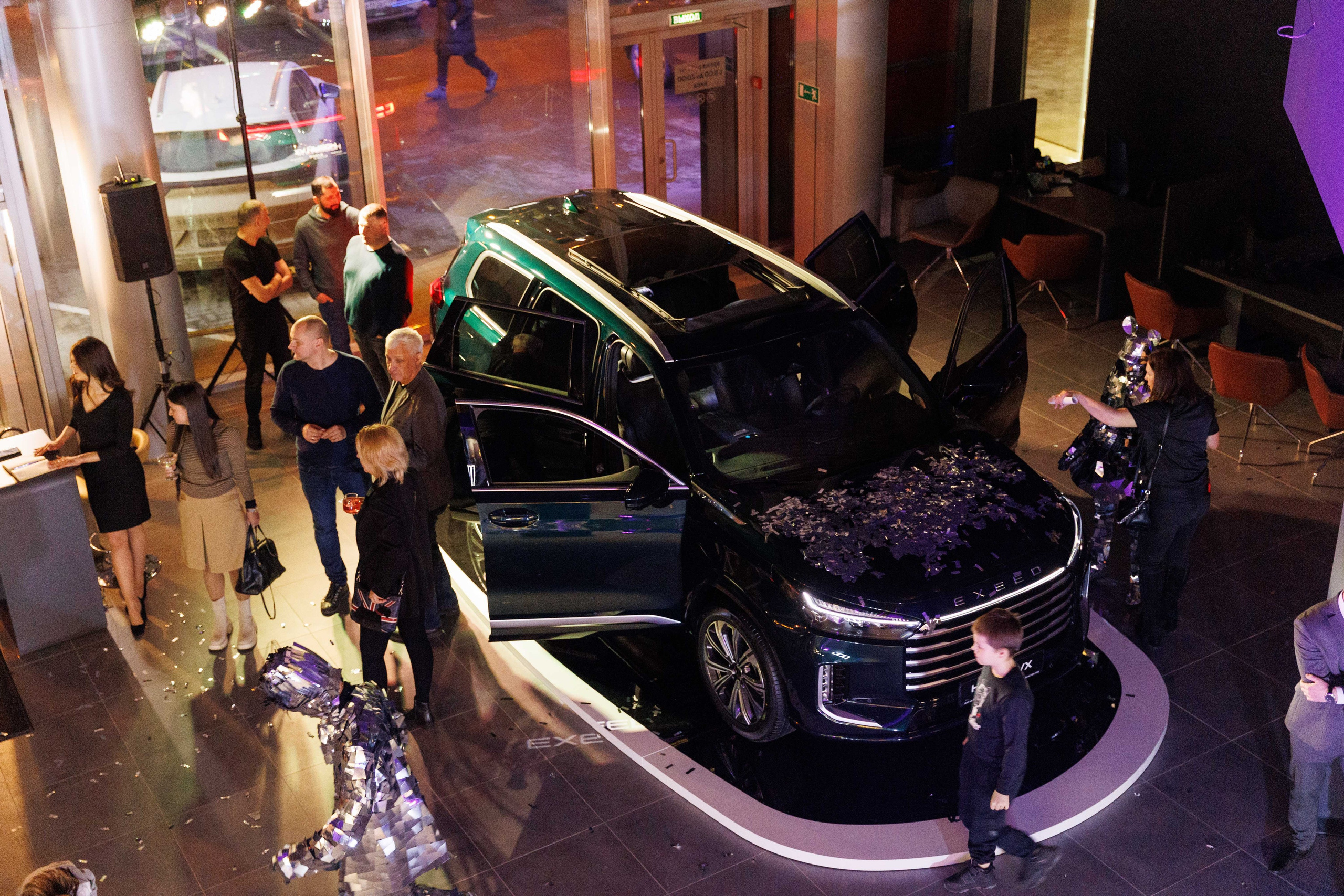 Презентация EXEED VX. Фотограф Вадим Казусь