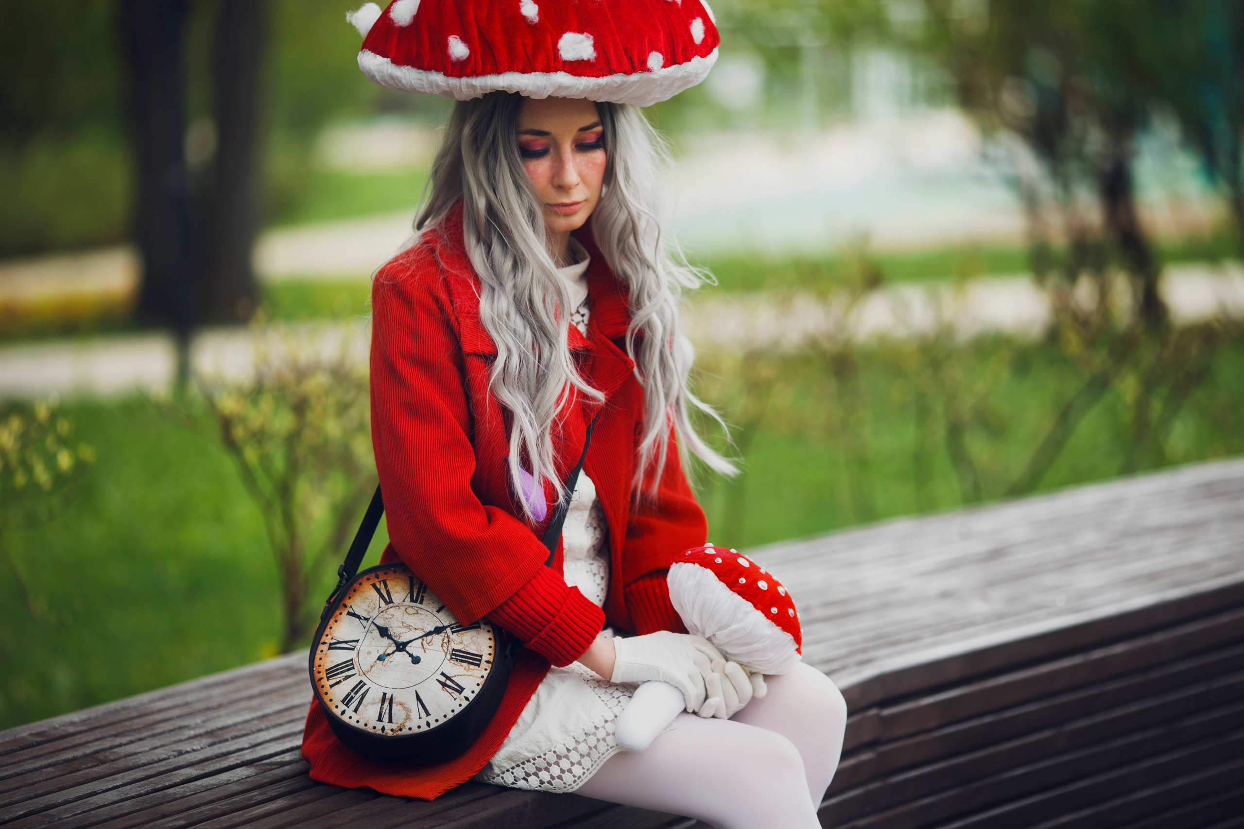 Грибная девчиша. Игорь Замятин. Московский фотограф