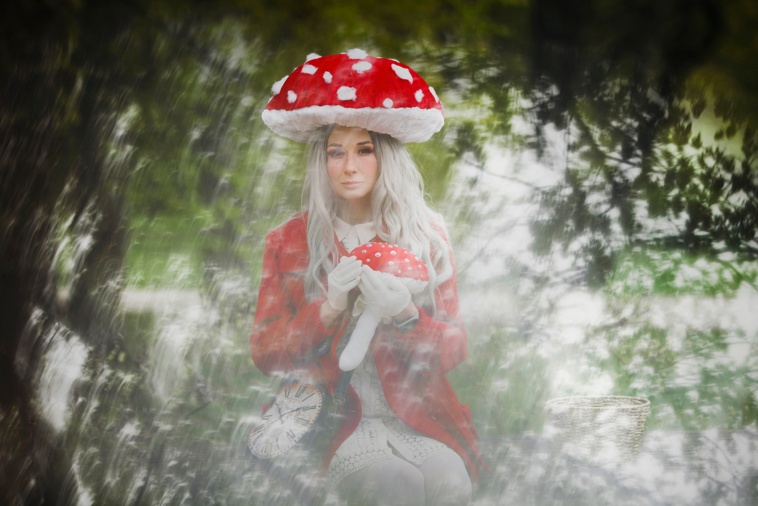 Грибная девчиша. Игорь Замятин. Московский фотограф