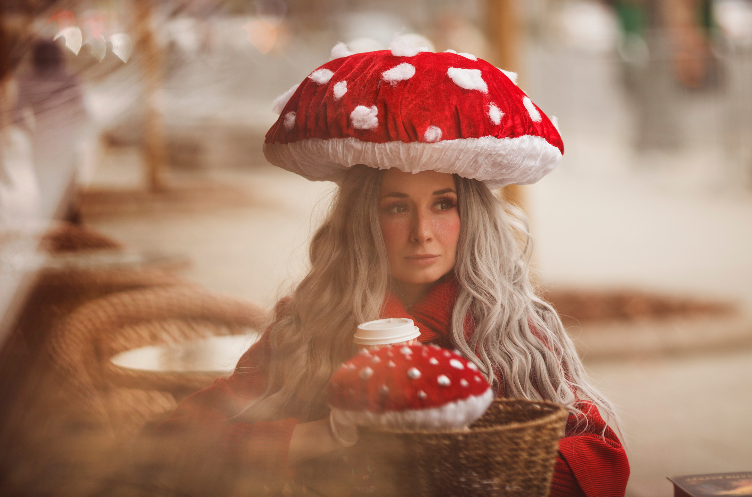 Грибная девчиша. Игорь Замятин. Московский фотограф