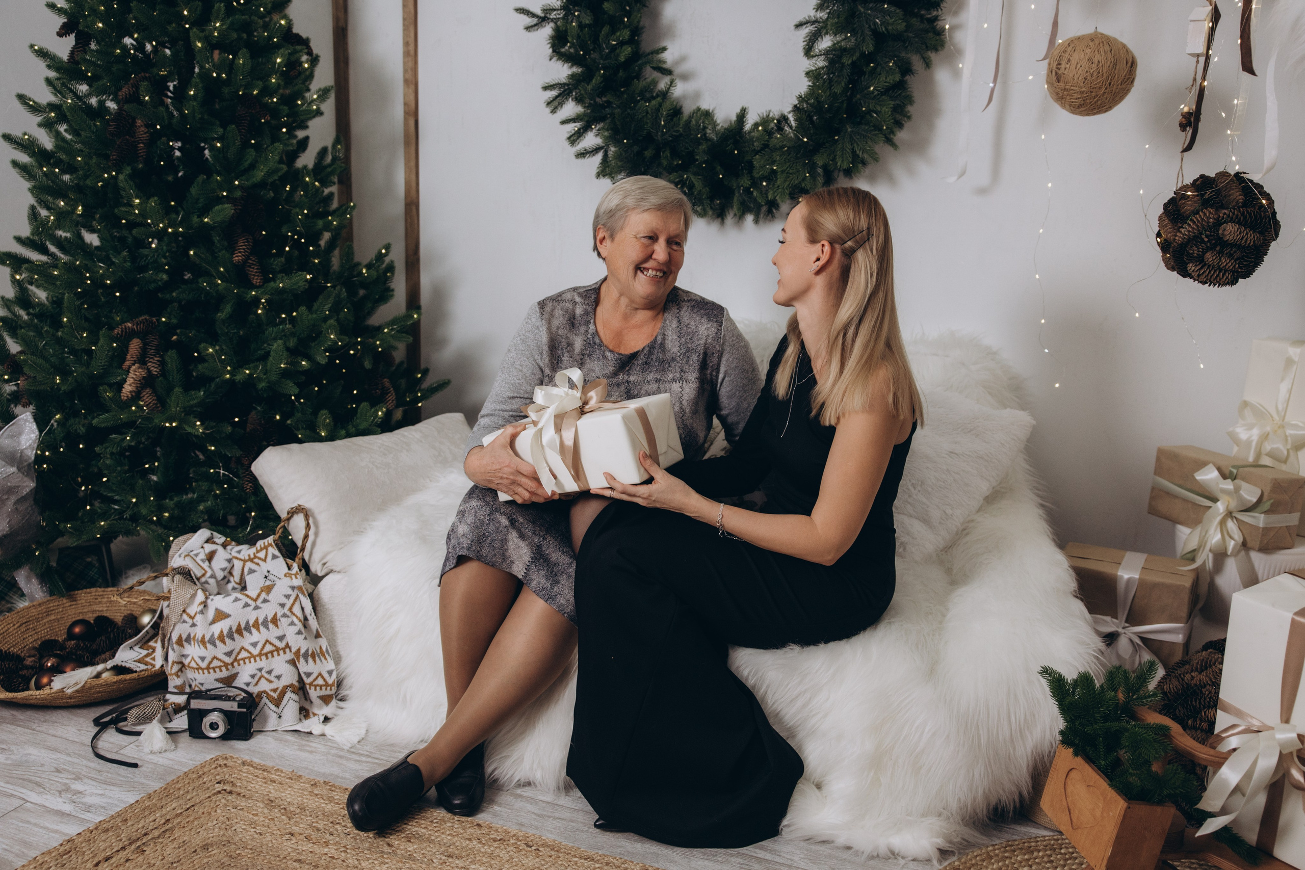 Новогодние истории в студии 8 этаж. Свадебный, семейный фотограф в Иркутске Светлана Макаричева