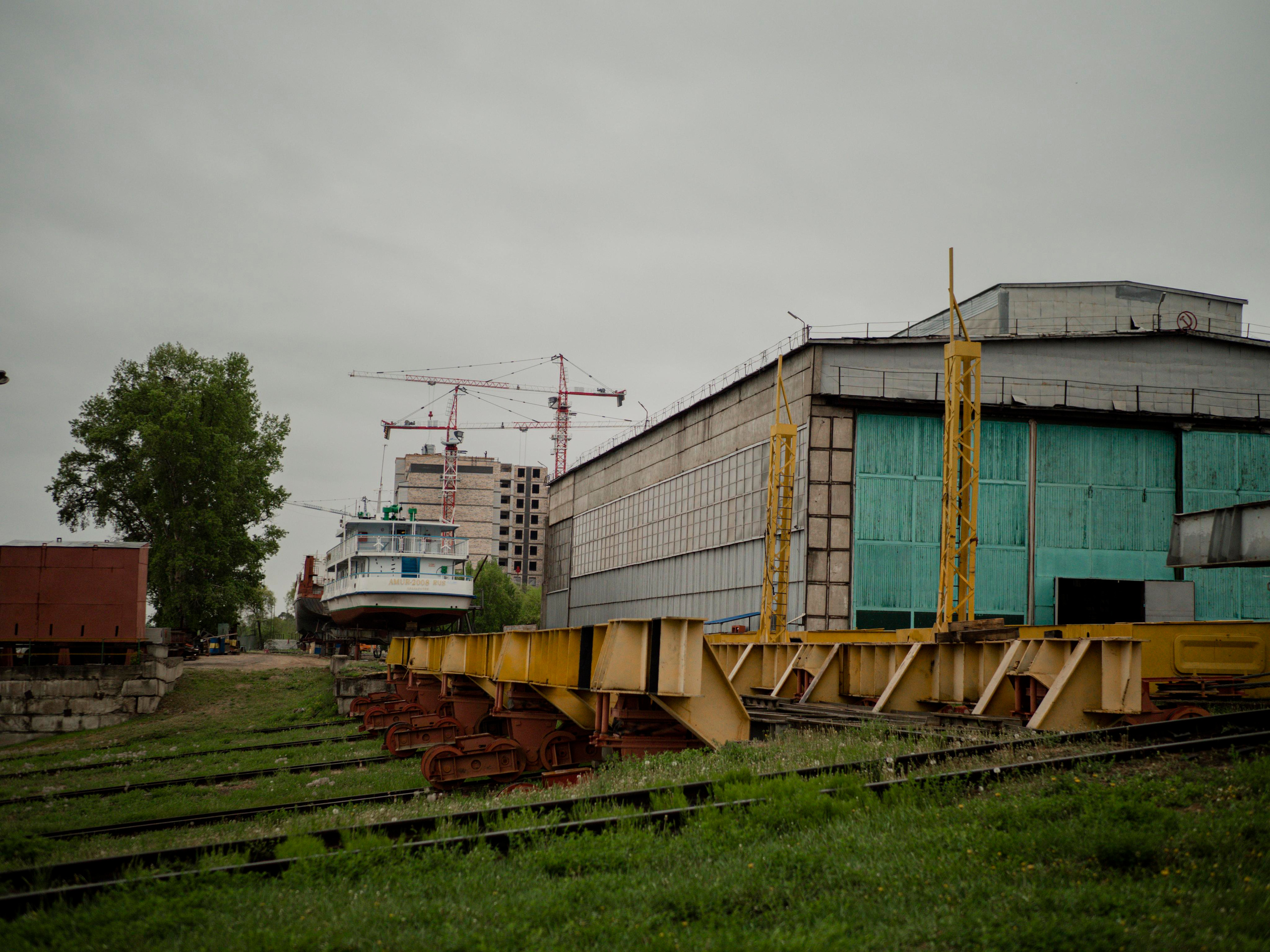 Судостроительный завод. Фотограф и видеограф в Благовещенске и Санкт-Петербурге Мурыгина Мария