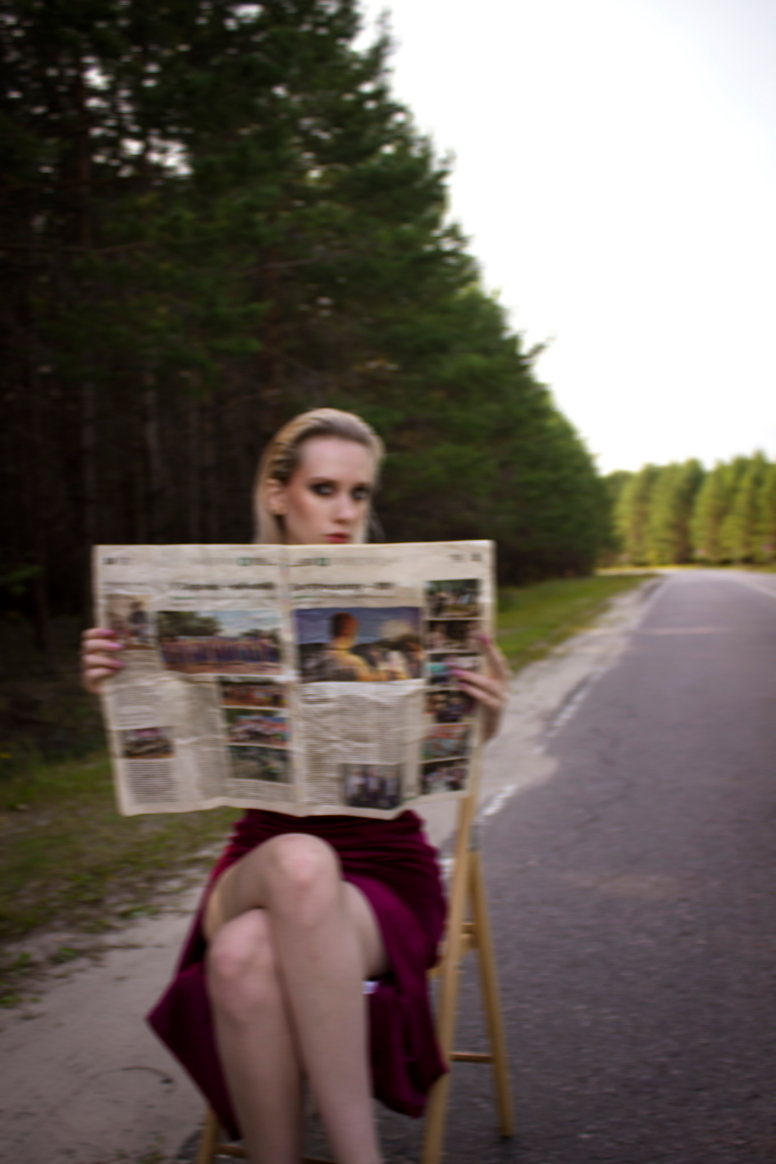 Элегантность в красном: Вероника. Фотограф Алексеева Арина