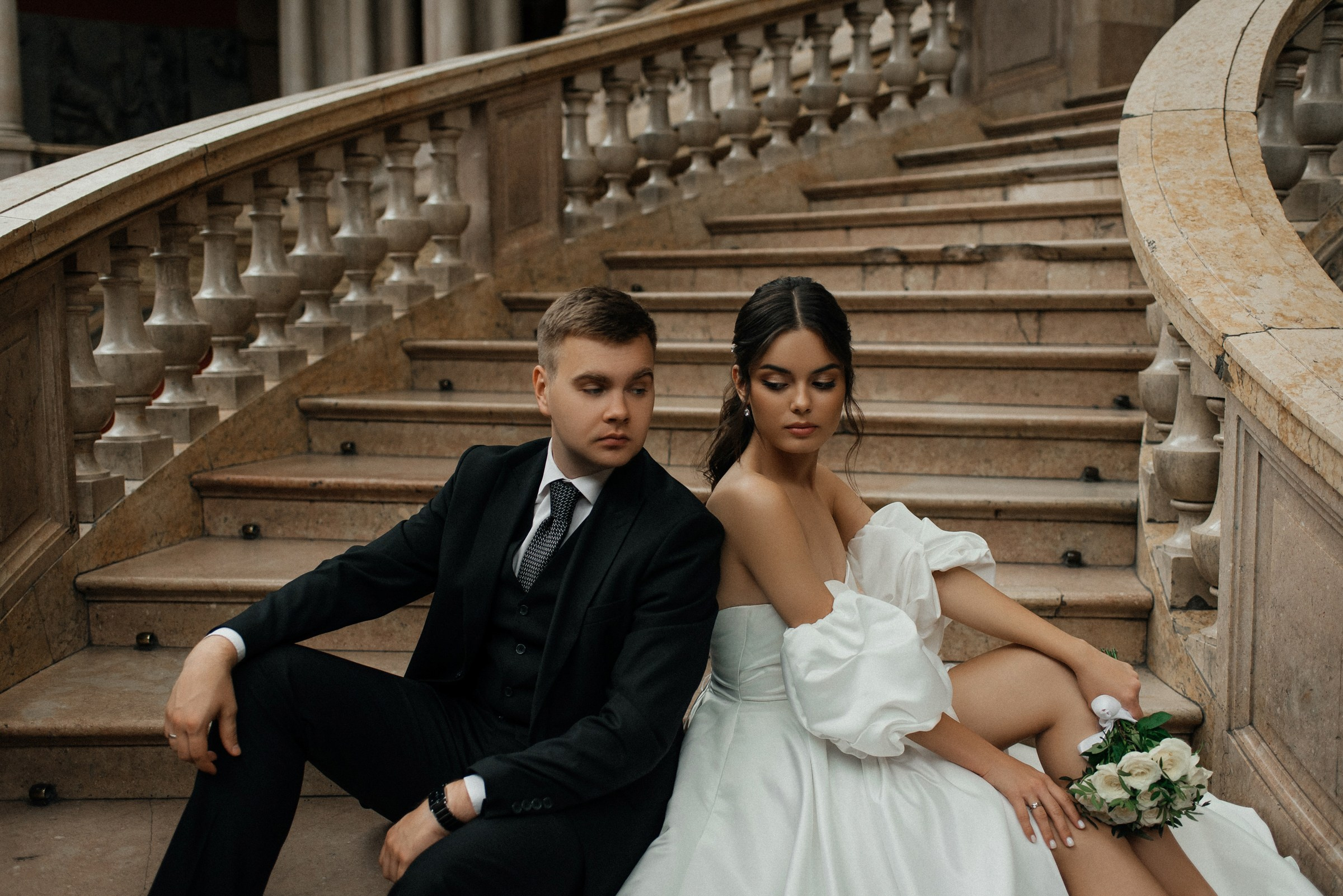 свадебная фотосессия в академии Штиглица