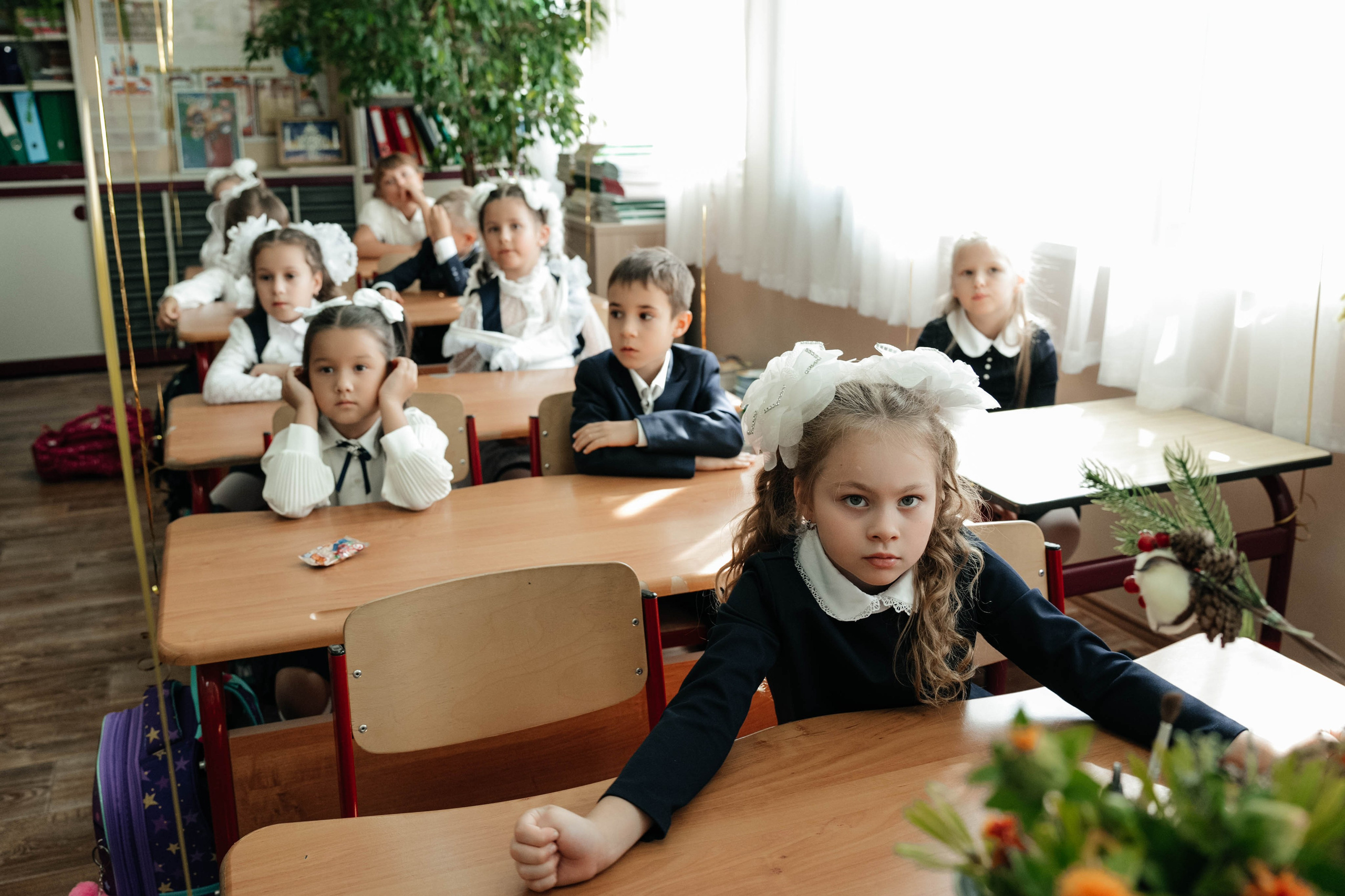 1 сентября, 1-й класс. Свадебный фотограф Москва Александра Аверкова