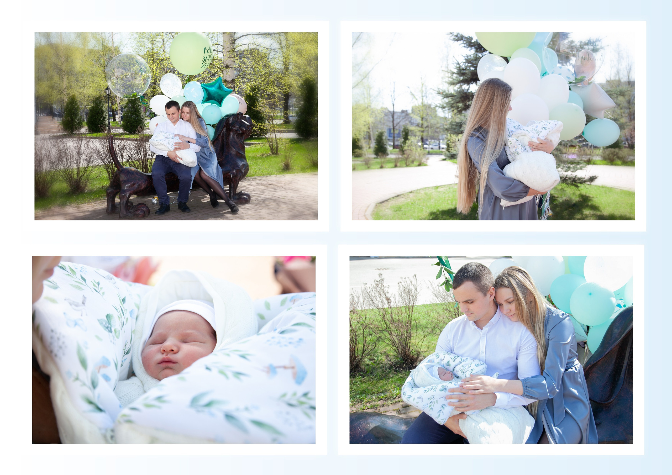 Выписка Мироши из ГПЦ 1. Фотограф на выписку в роддом в Санкт-Петербурге