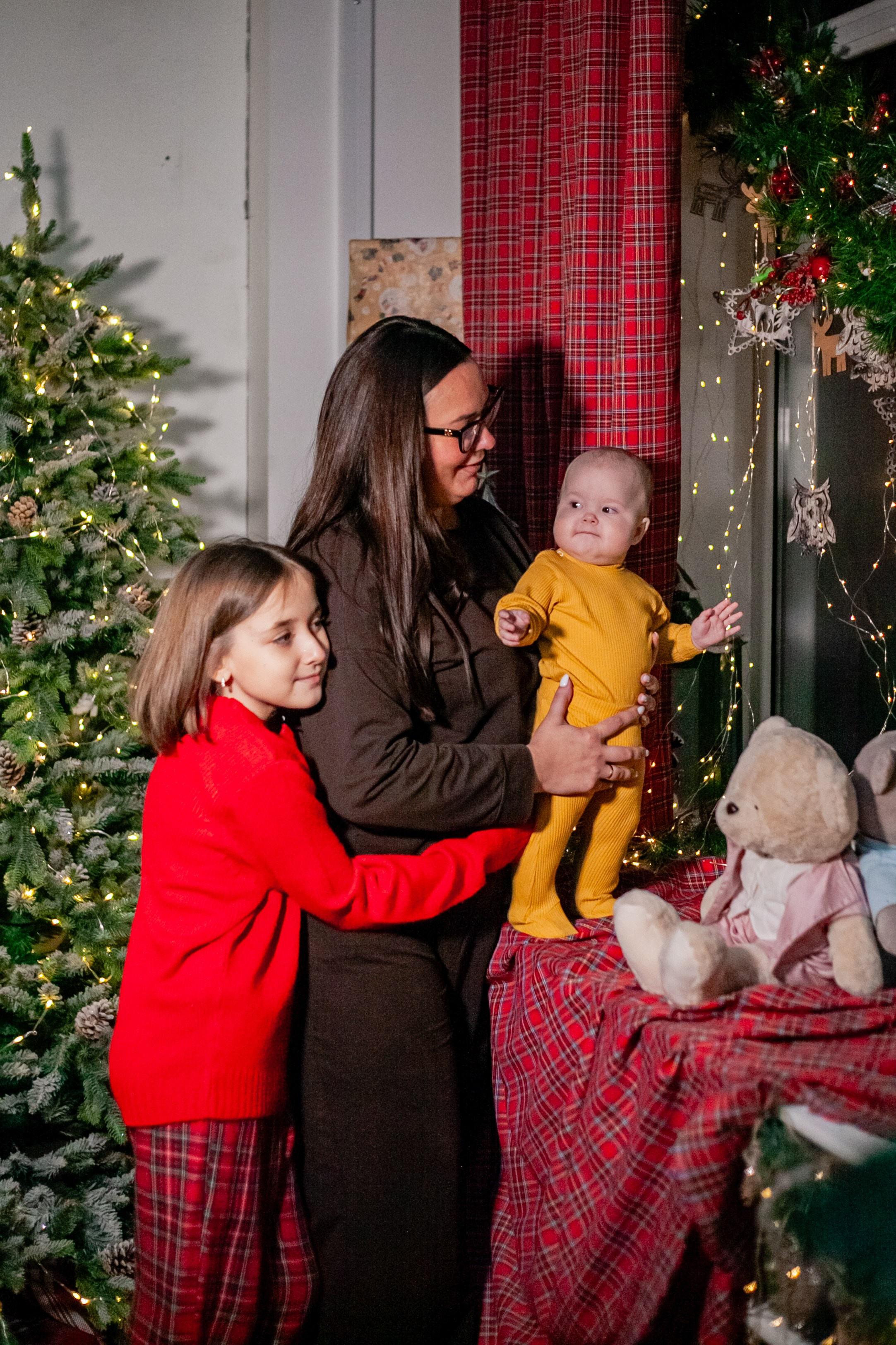 Ульяна и ее семья новый год 2024. Свадебный и семейный фотограф в Армавире