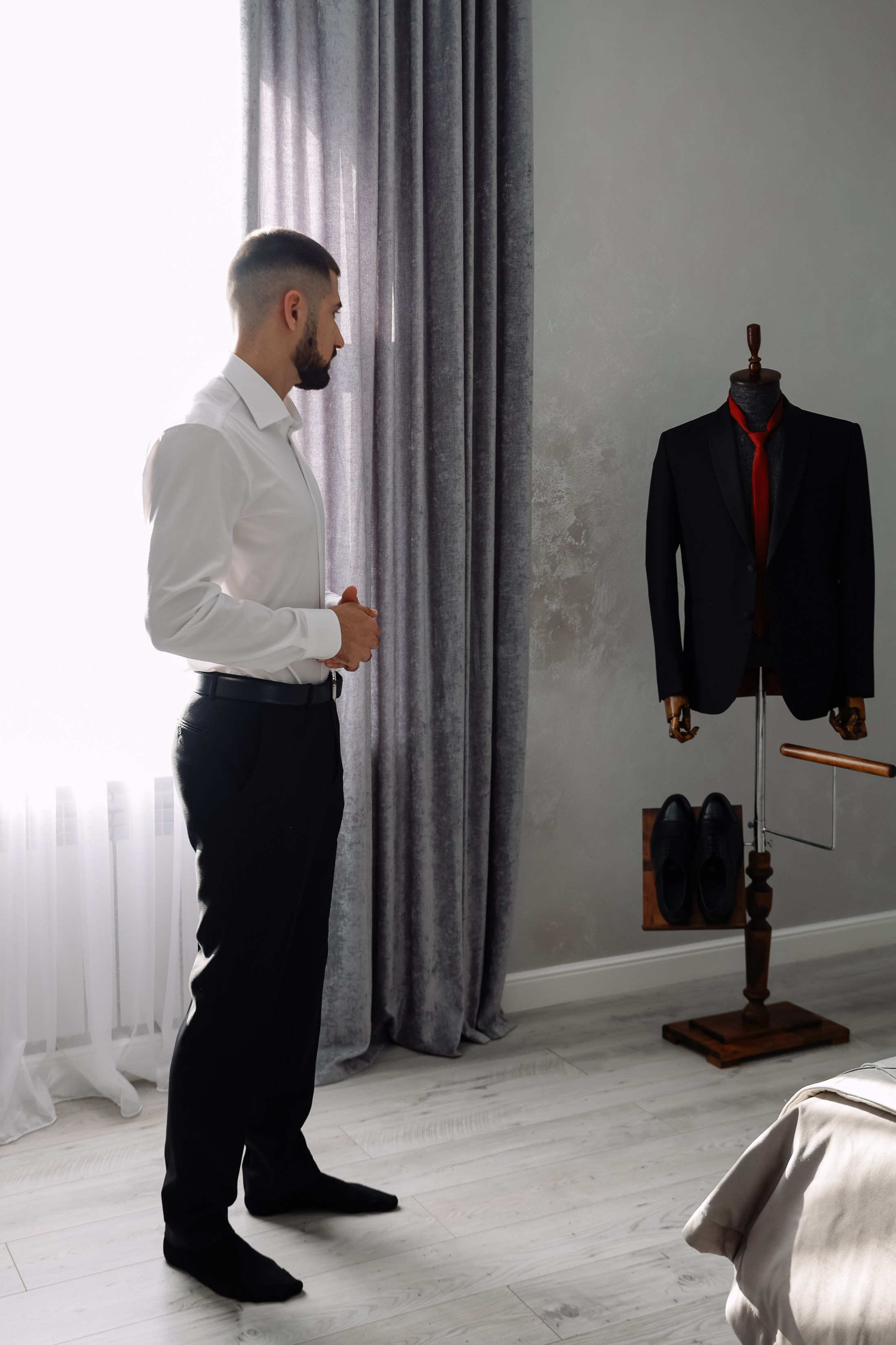 Сборы жениха. Фотограф Юлия Мальцева