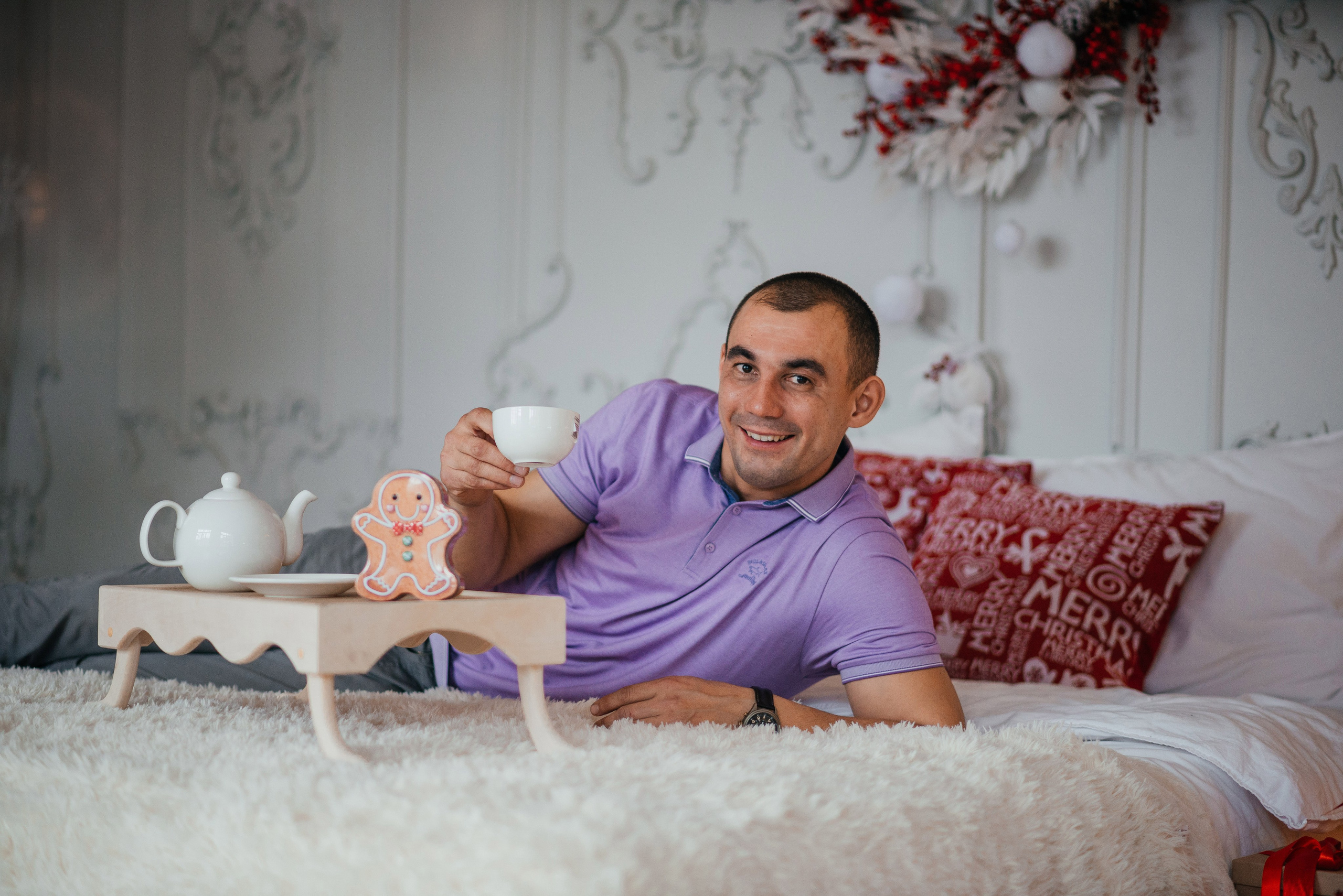 Новый год в красном. Семейный и детский фотограф в г. Артеме и г. Владивостоке Ирина Лазаренко