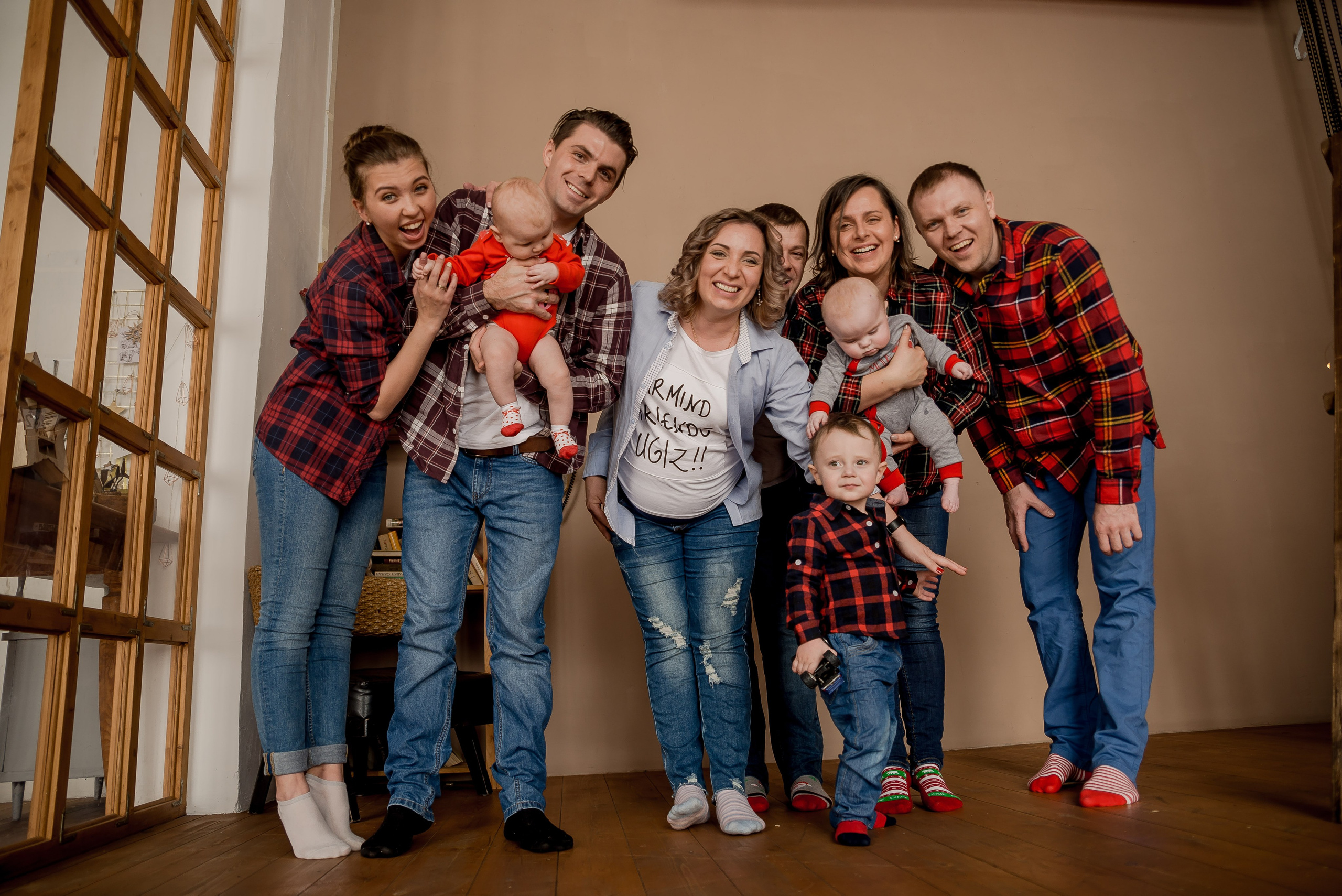 Новый год для большой семьи. Семейный и детский фотограф в г. Артеме и г. Владивостоке Ирина Лазаренко