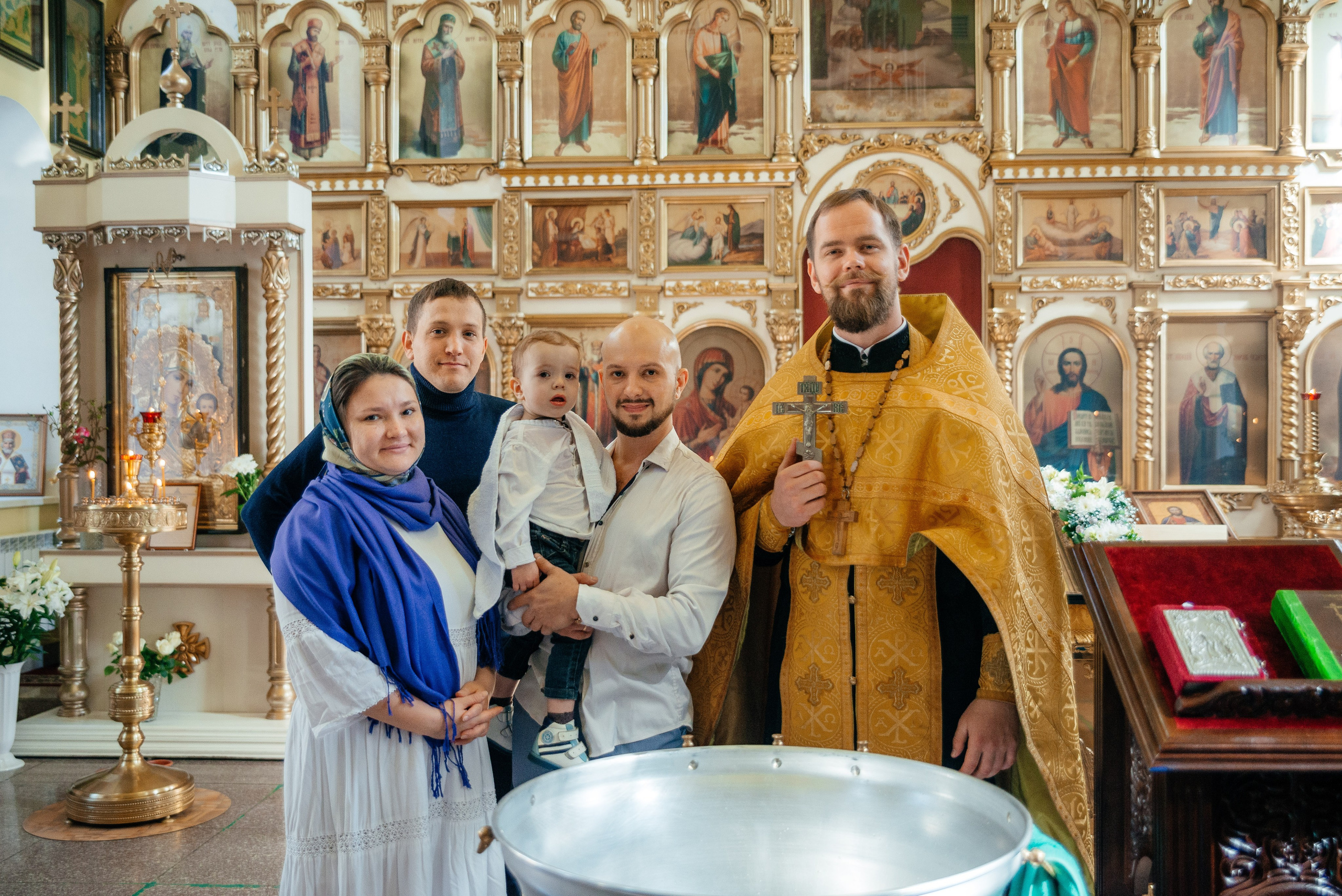 Крещение. Семейный и детский фотограф в г. Артеме и г. Владивостоке Ирина Лазаренко