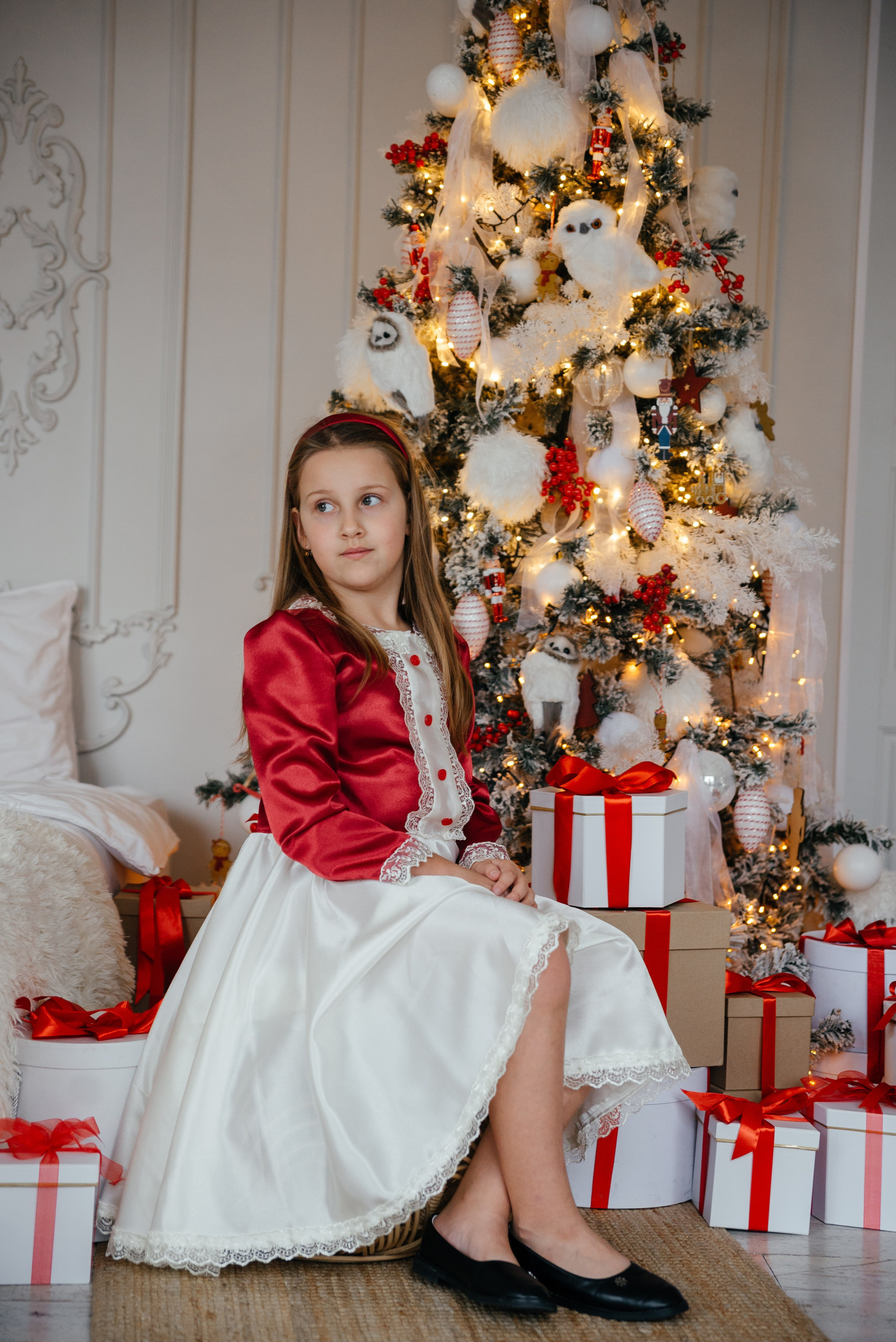 Новый год в красном. Семейный и детский фотограф в г. Артеме и г. Владивостоке Ирина Лазаренко