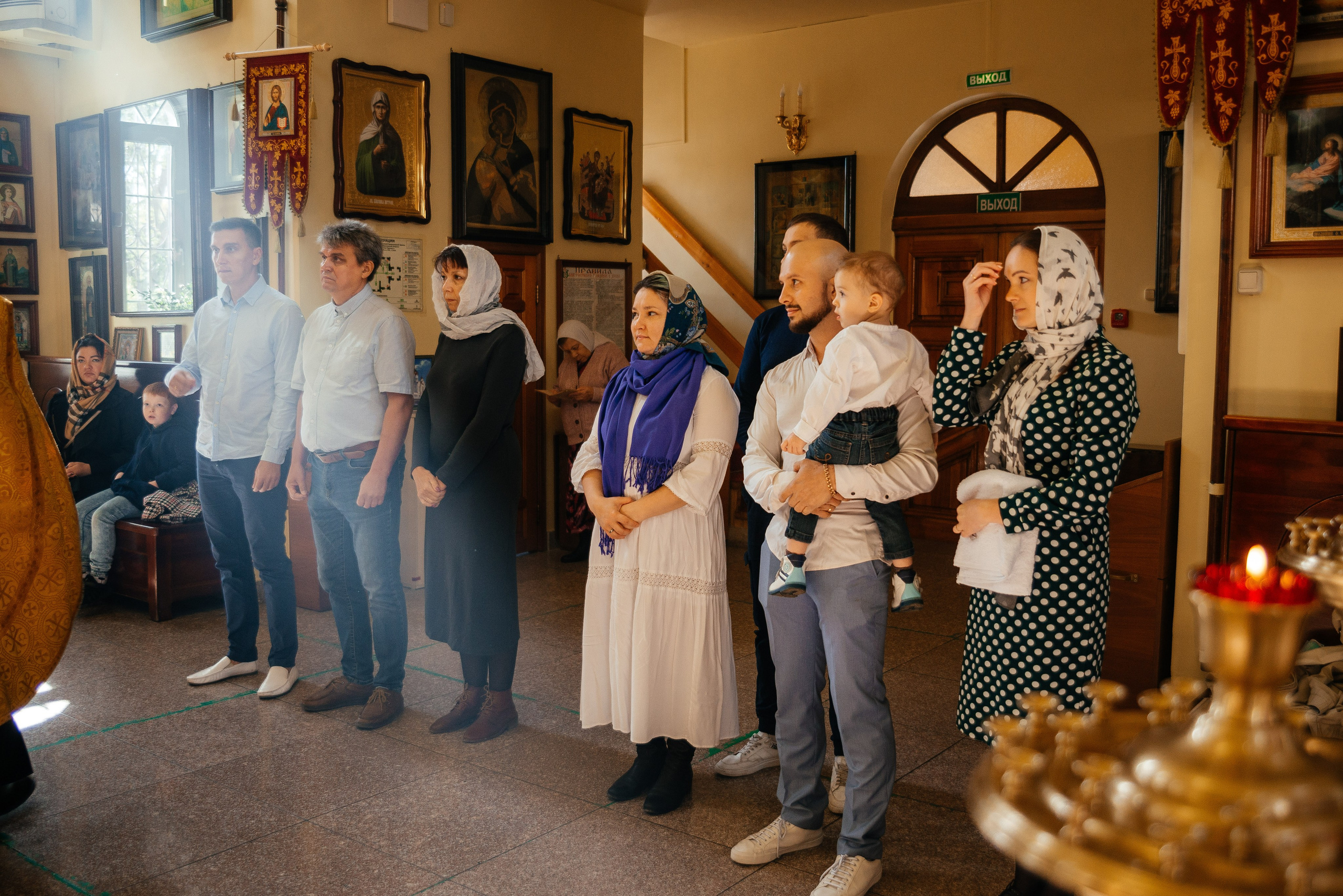 Крещение. Семейный и детский фотограф в г. Артеме и г. Владивостоке Ирина Лазаренко