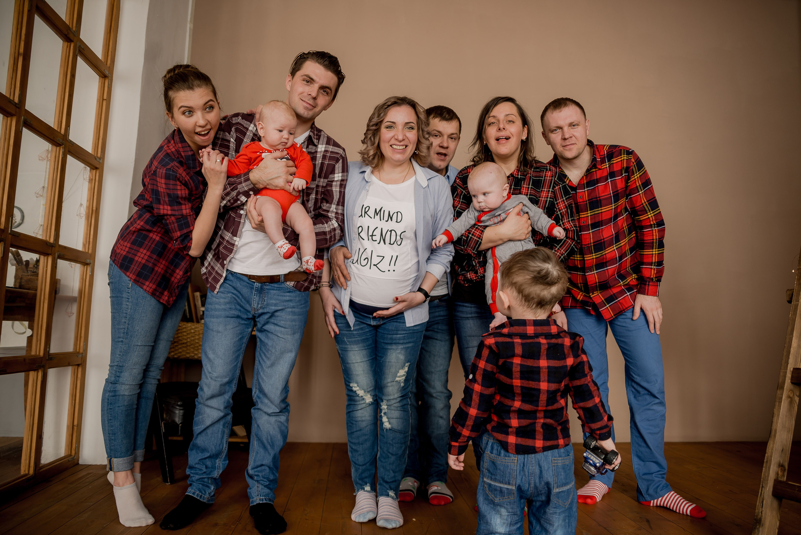 Новый год для большой семьи. Семейный и детский фотограф в г. Артеме и г. Владивостоке Ирина Лазаренко
