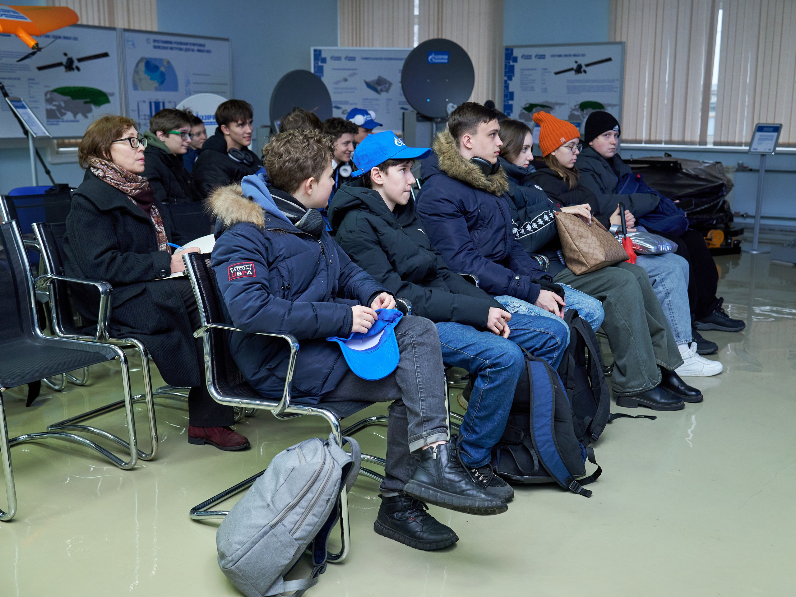 Экскурсия в «Газпром Космические системы». Фотограф Щёлково