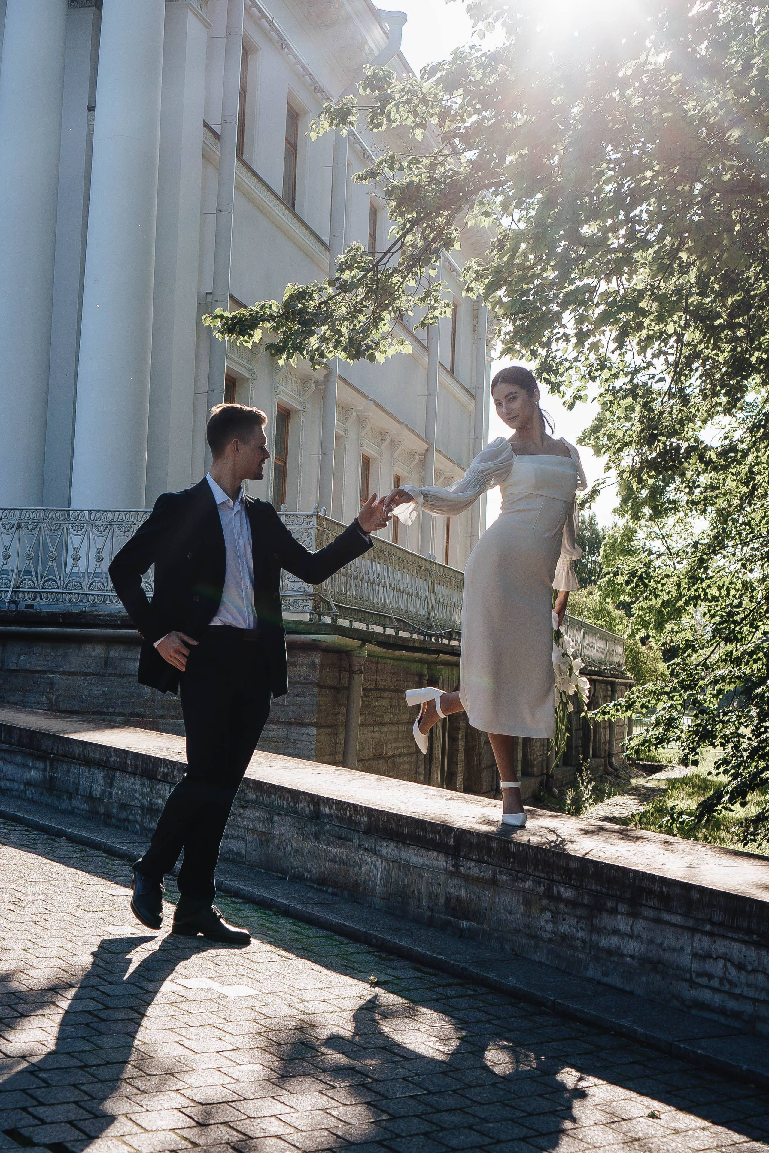 СВАДЕБНАЯ СЬЕМКА НА РАССВЕТЕ НА ЕЛАГИНОМ ОСТОРОВЕ. Профессиональный фотограф, Санкт-Петербург — Виктория Богомолова