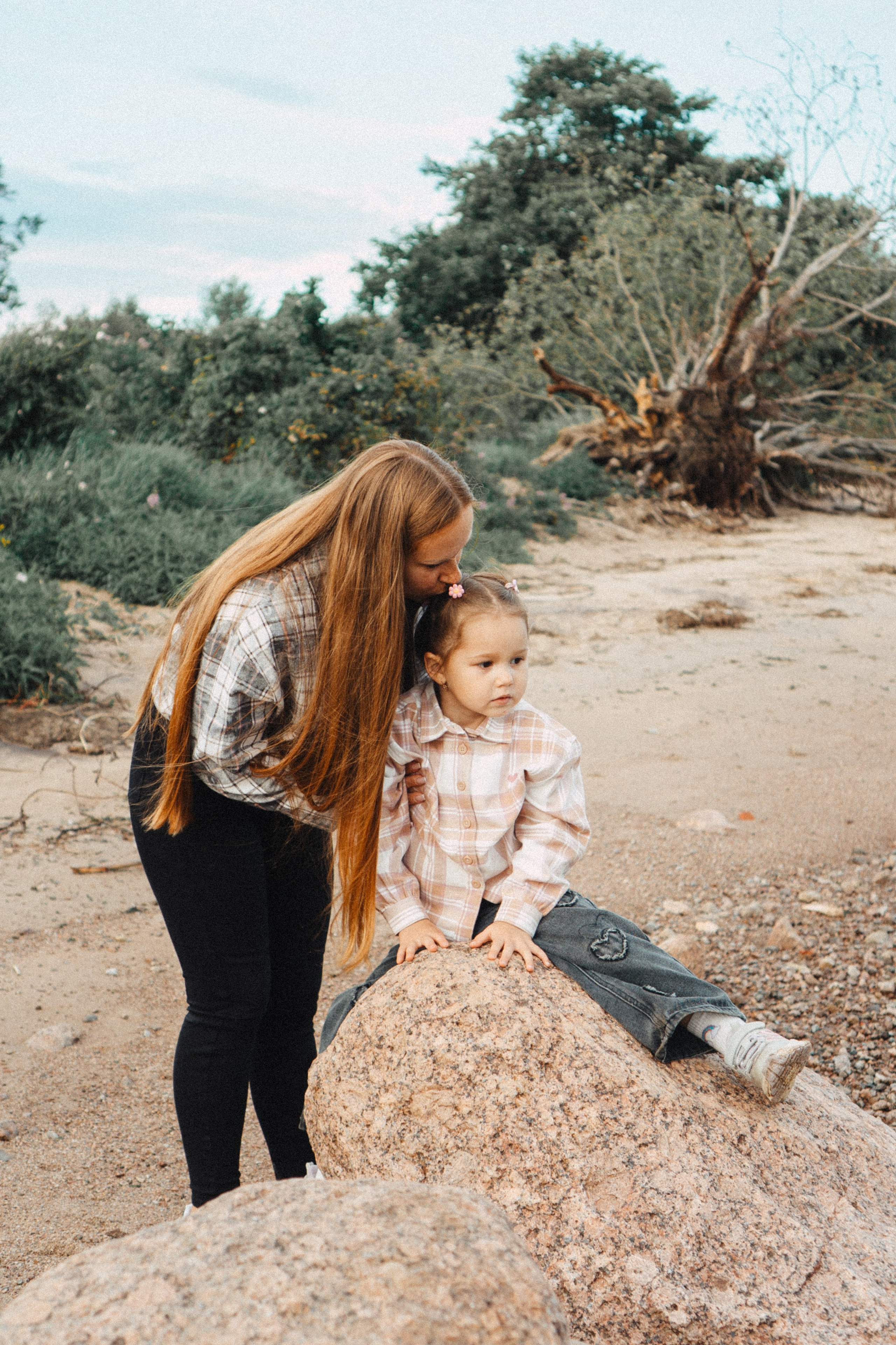 МАМА И ДОЧКА НА ФИНСКОМ ЗАЛИВЕ. Профессиональный фотограф, Санкт-Петербург — Виктория Богомолова