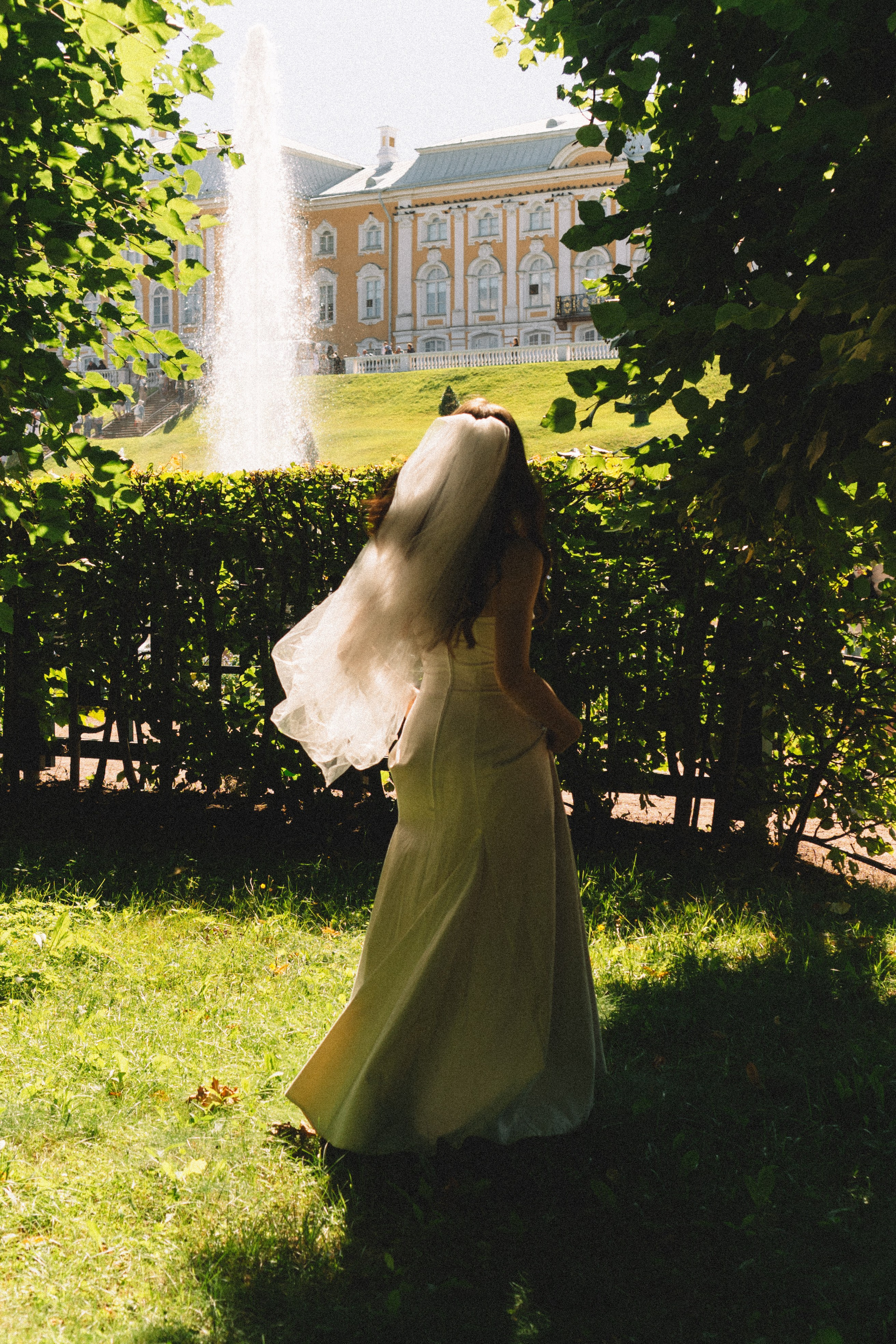 СВАДЕБНАЯ СЬЕМКА В ПЕТЕРГОФЕ И СЬЕМКА РЕПОРТАЖА В ЗАГСЕ ПЕТЕРГОФА. Профессиональный фотограф, Санкт-Петербург — Виктория Богомолова