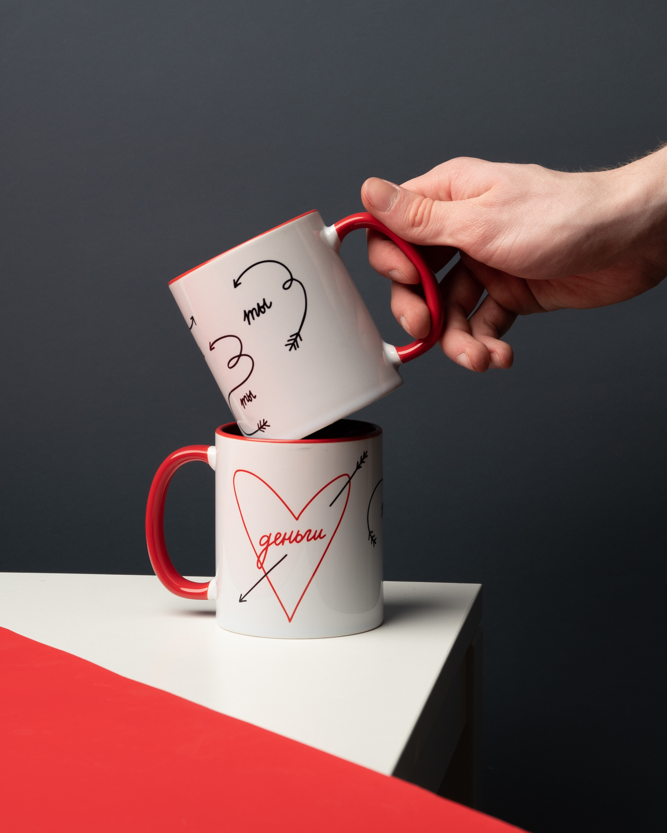 Мерч «Я люблю деньги». Предметный и портретный фотограф Конорев Роман | Санкт-Петербург