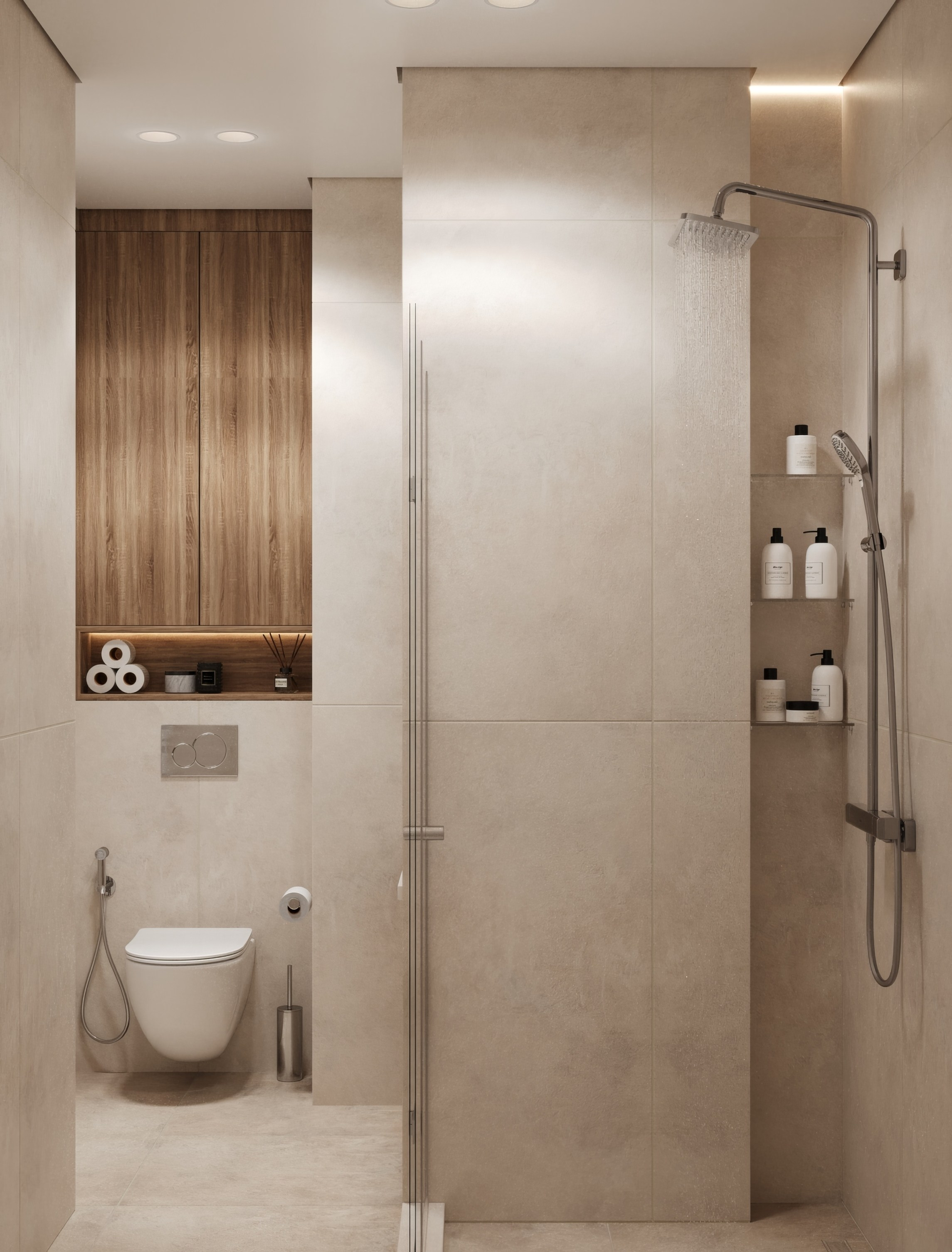 Визуализация квартиры ЖК Дзен-кварталы 70.2 m². Заказать 3d визуализацию интерьеров — Дарья Веденёва